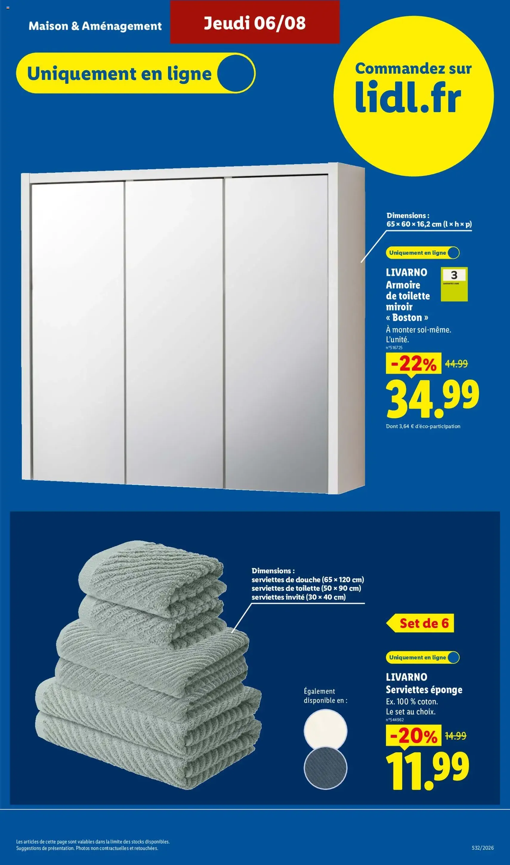 LIDL catalogue - brochure valable à partir du 06/08/2026, page 35 sur 61