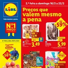 Lidl folheto - pré-visualização do folheto, válido a partir de 16/02/2026