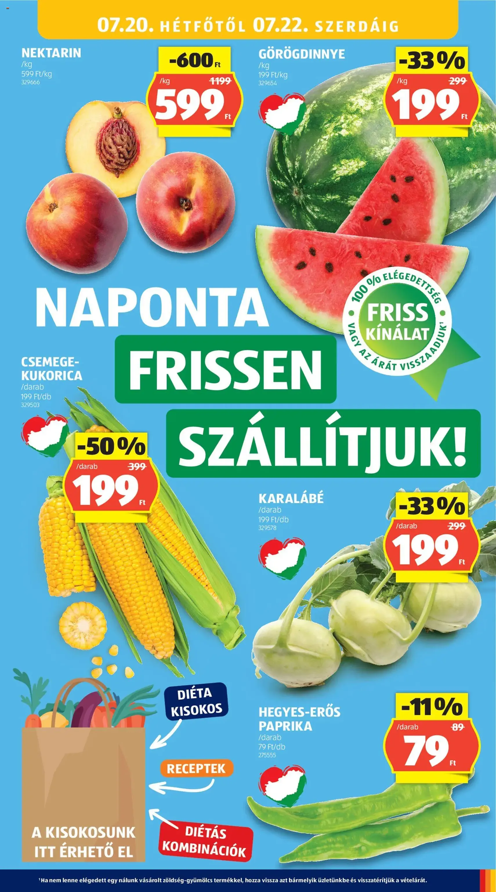 Aldi akciós újság - 2026.07.16. érvényes szórólap 21 oldal 38 oldalból