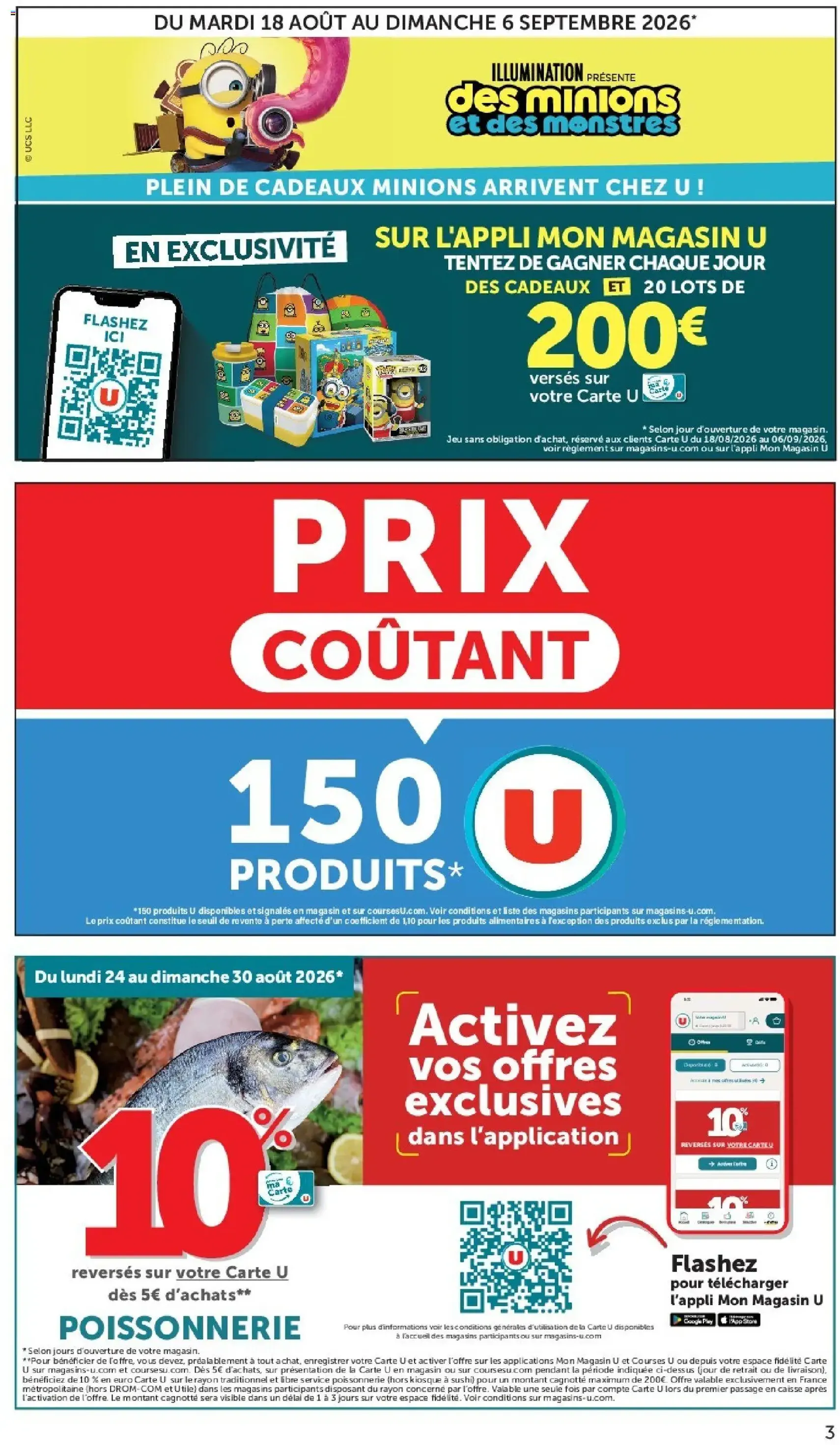 Super U catalogue - brochure valable à partir du 25/08/2026, page 3 sur 48
