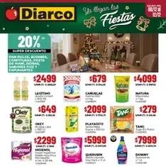 Vista previa del folleto Diarco ofertas válido desde 08/12/2025