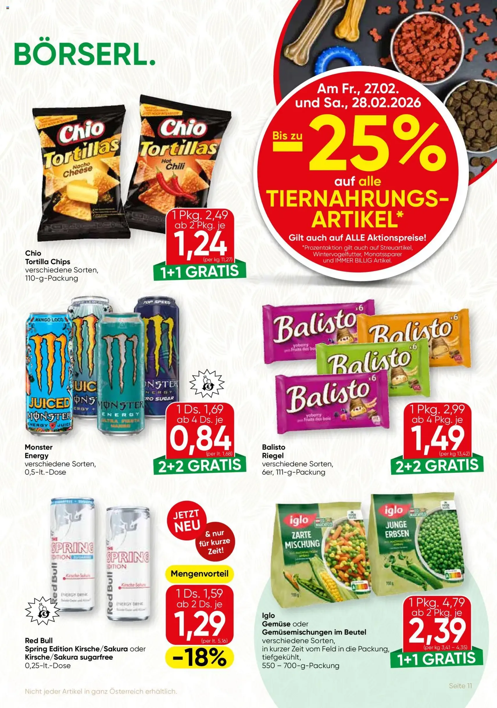 SPAR Gourmet Flugblatt - Gültiger Prospekt ab 26.02.2026, Seite 11 von insgesamt 12