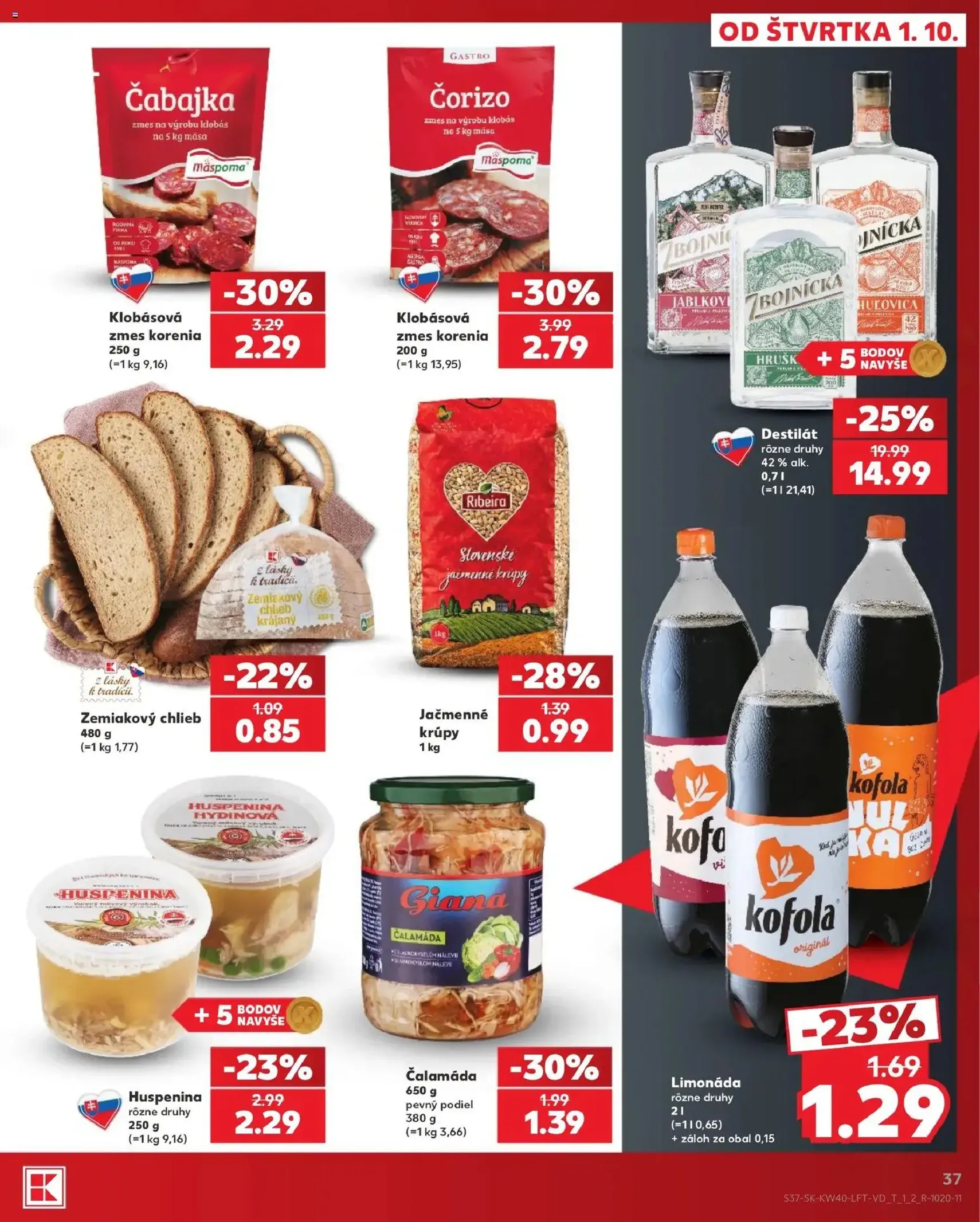 Kaufland leták - platný leták od 01.10.2026 strana 37 z 76