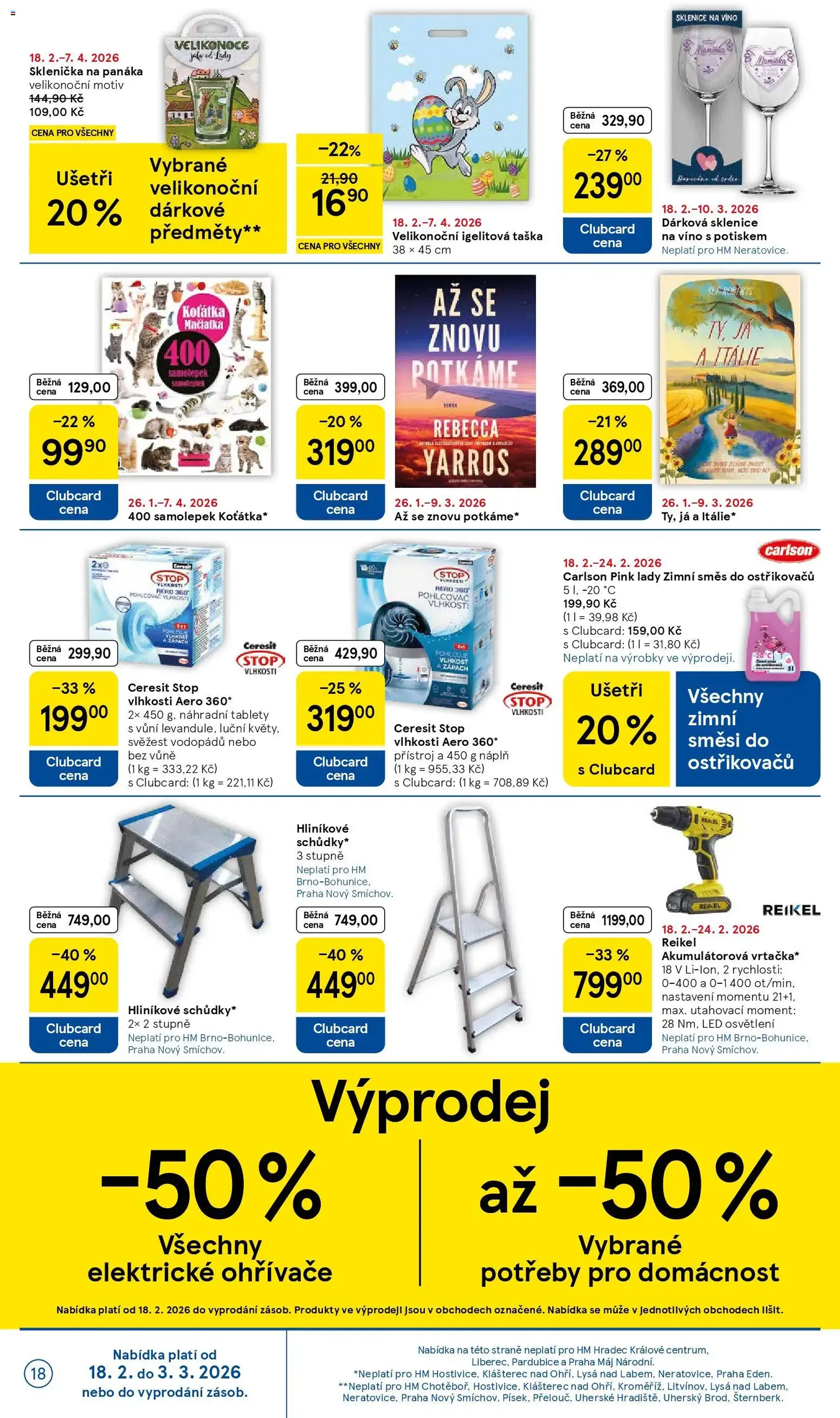 Tesco leták - Hypermarket - platný leták od 18.02.2026 strana 18 z 22