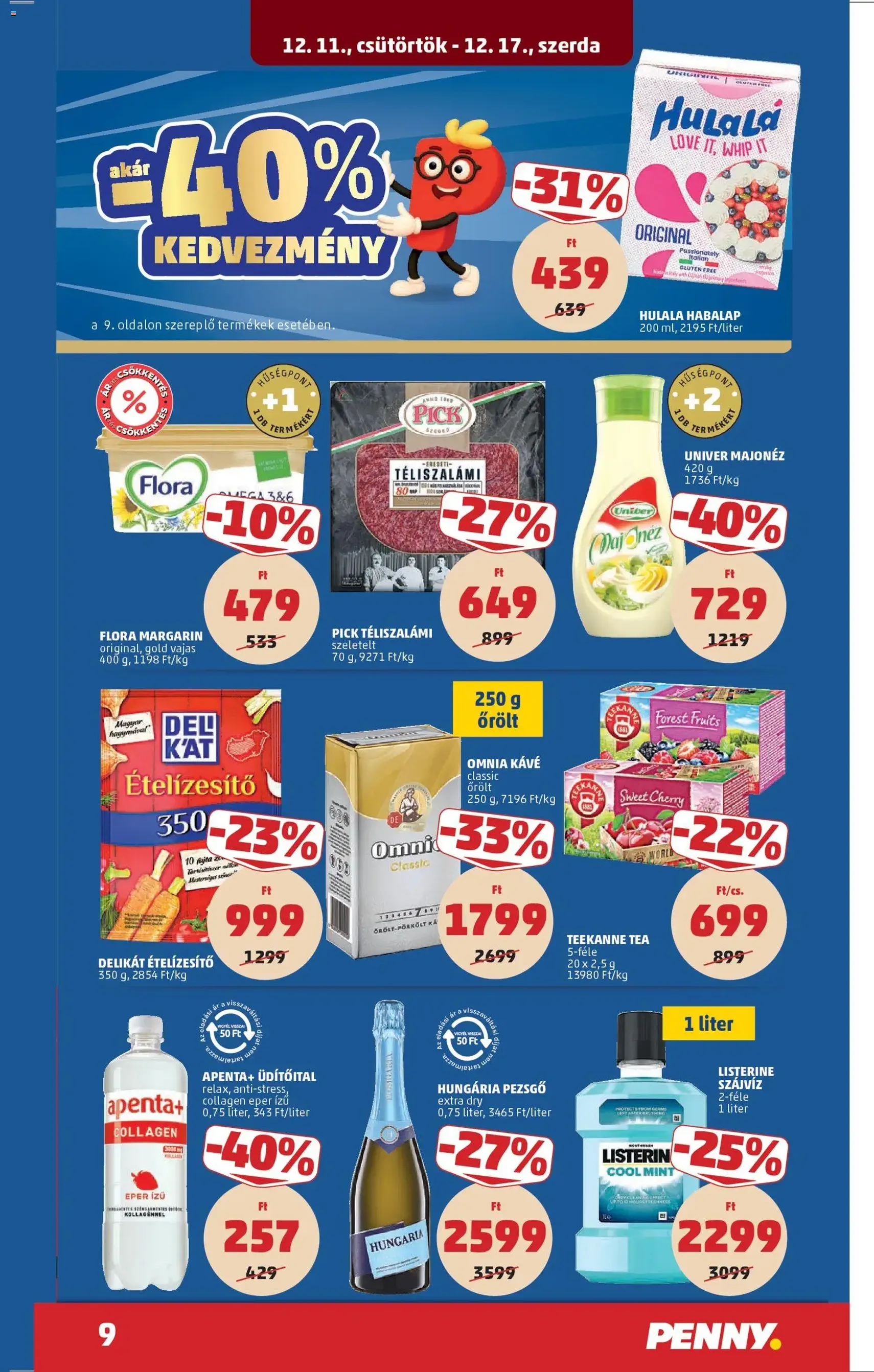PENNY Akciós újság - 2025.12.11. érvényes szórólap 11 oldal 46 oldalból