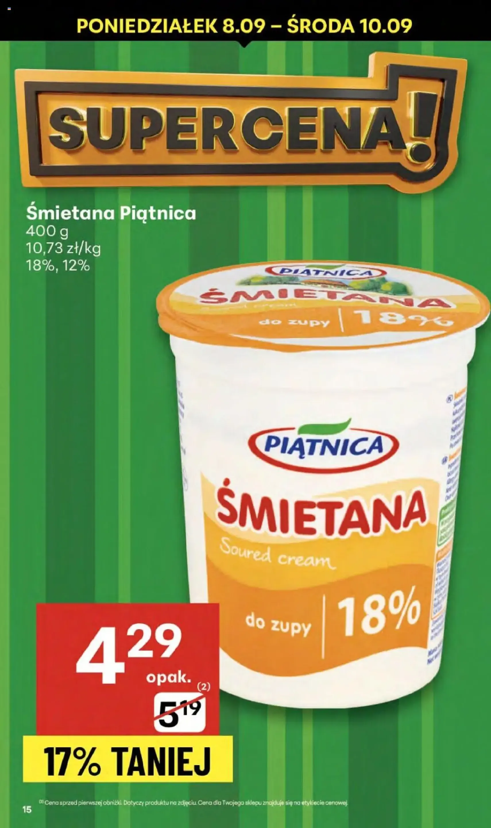 Delikatesy Centrum Gazetka - ważny gazetka od 04.09.2025 strona 15 z 52 Delikatesy Centrum Gazetka - ważny gazetka od 04.09.2025 strona 15 z 52