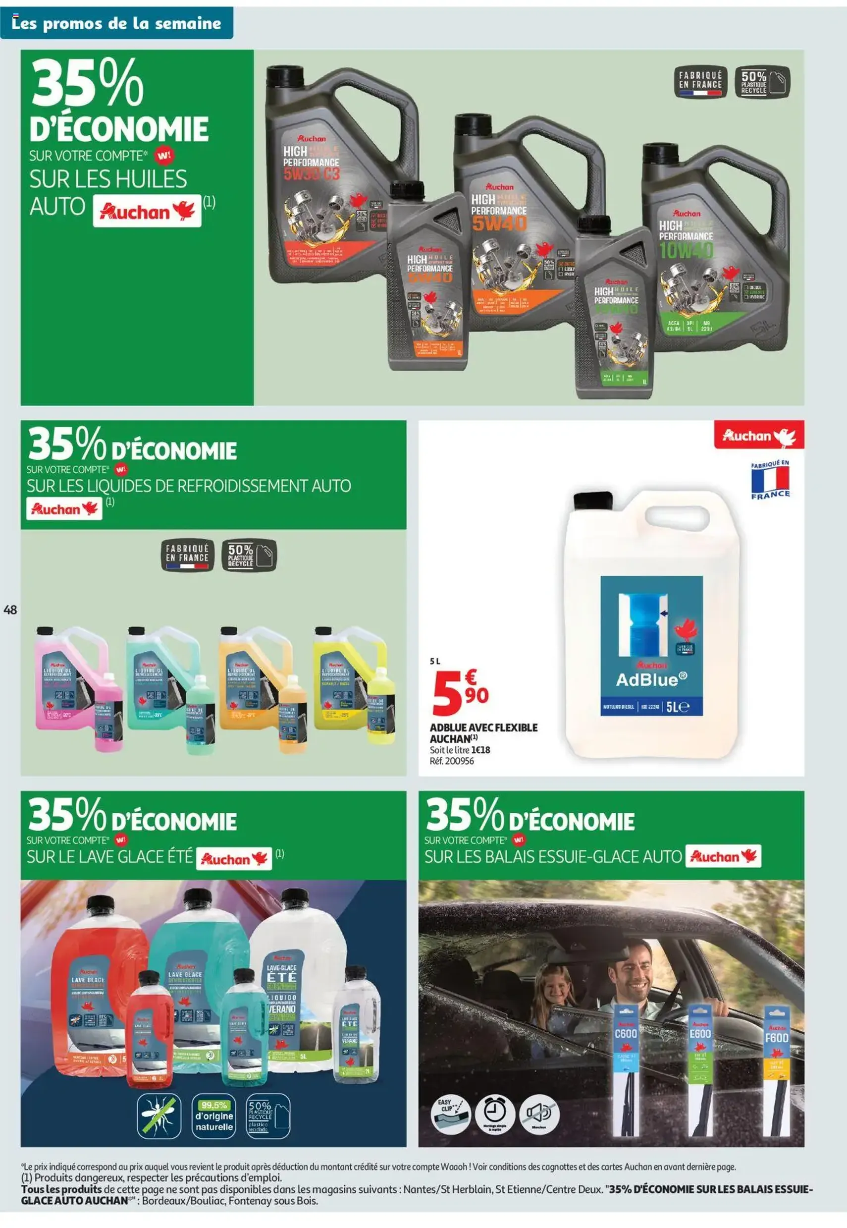 Auchan prospectus - brochure valable à partir du 16/07/2025, page 48 sur 58 Auchan prospectus - brochure valable à partir du 16/07/2025, page 48 sur 58