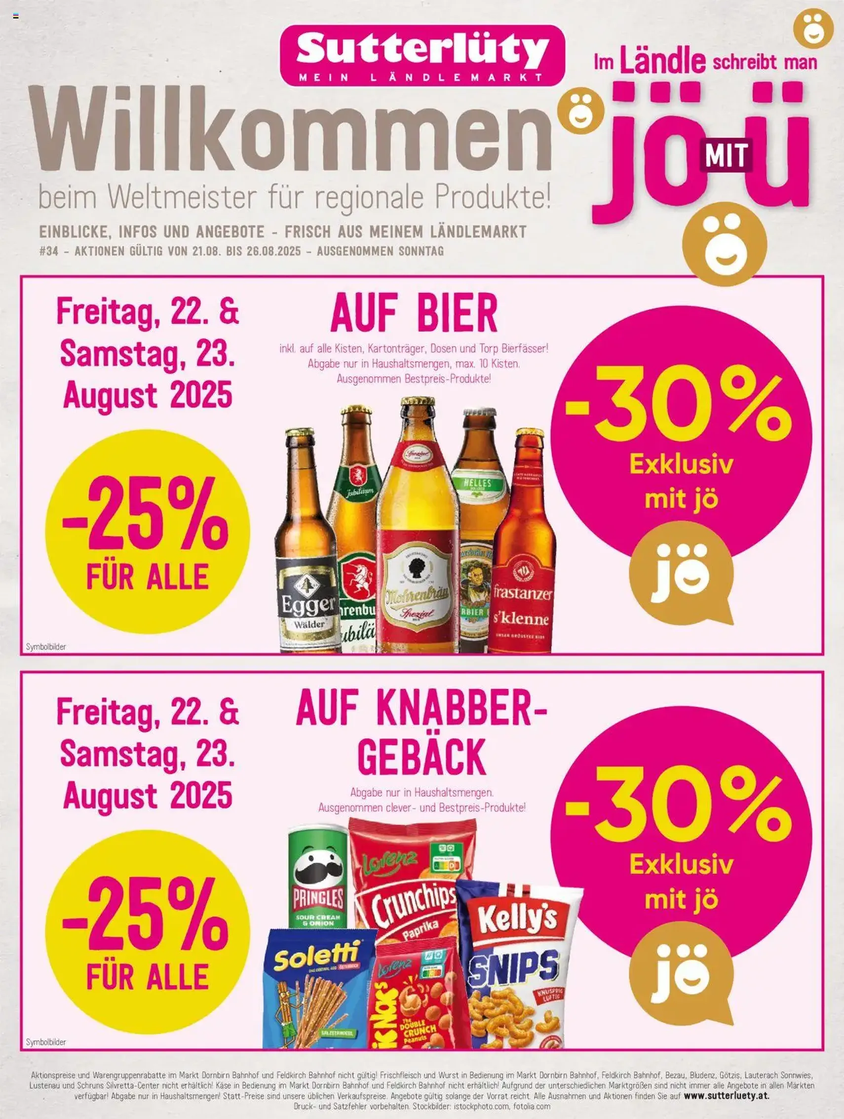 Sutterlüty Flugblatt - Gültiger Prospekt ab 21.08.2025, Seite 5 von insgesamt 24