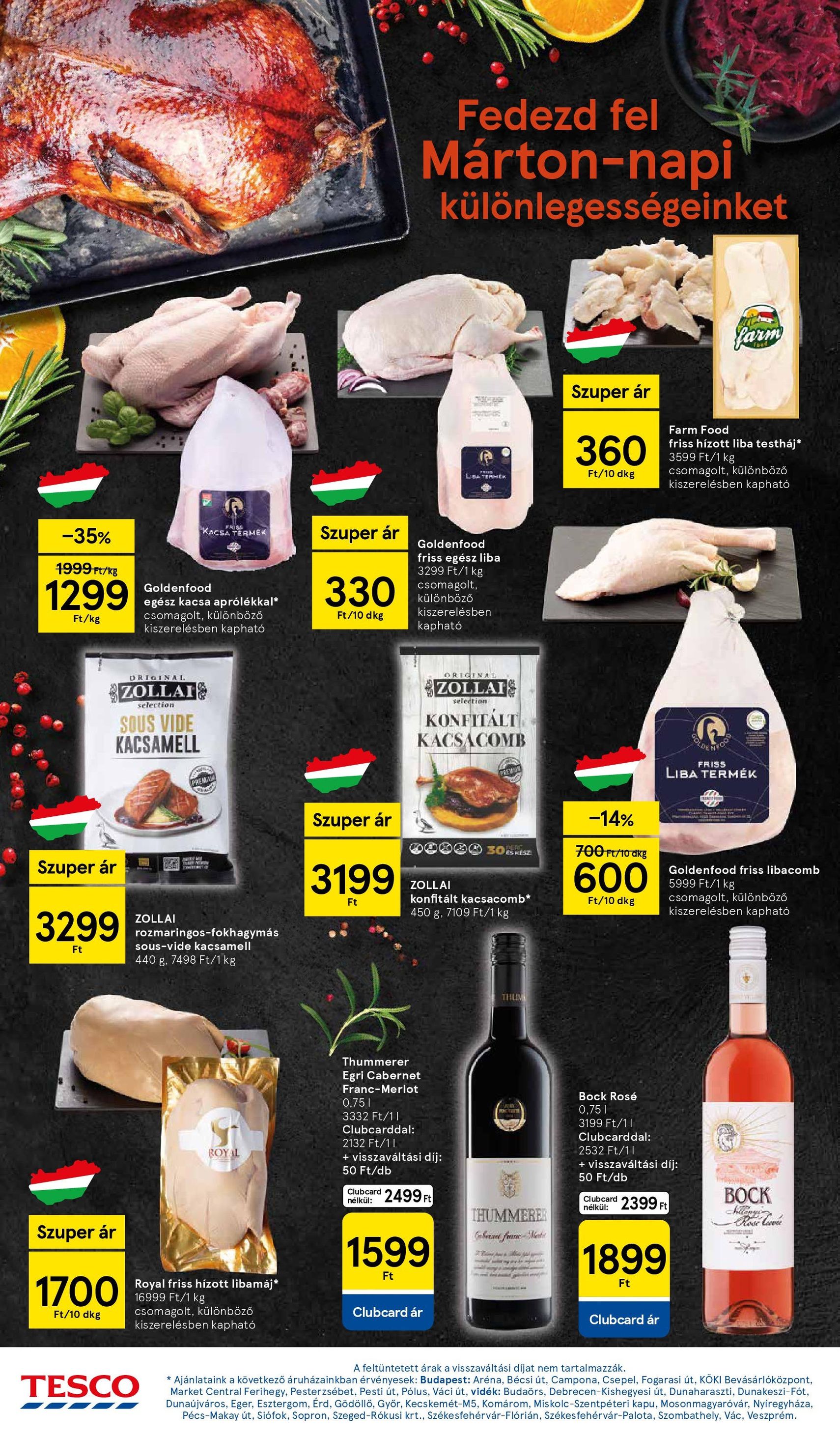 Tesco Hipermarket - Akciós újság - 2025.10.30. érvényes szórólap 10 oldal 32 oldalból