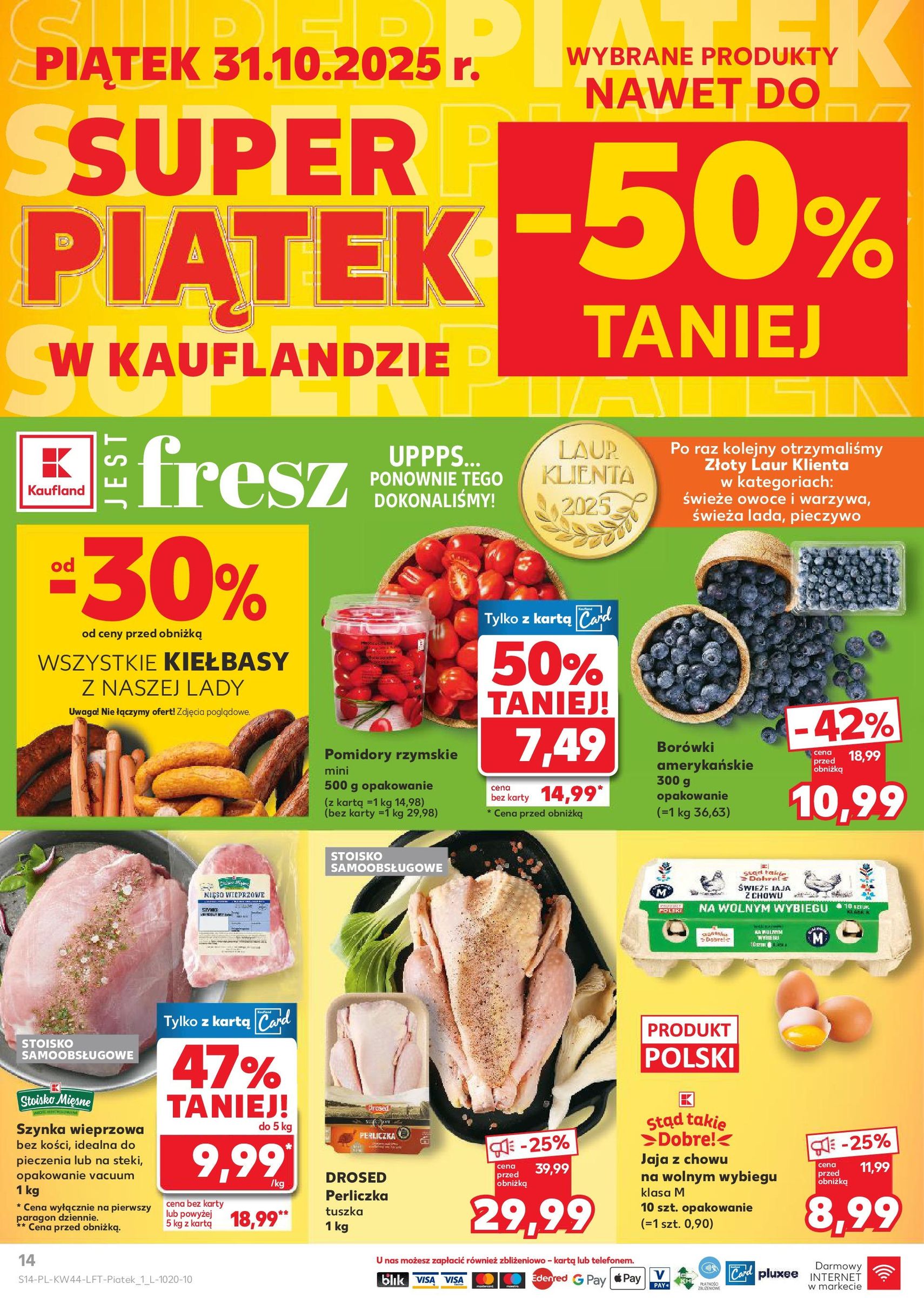 Kaufland gazetka - ważny gazetka od 29.10.2025 strona 14 z 63 Kaufland gazetka - ważny gazetka od 29.10.2025 strona 14 z 63