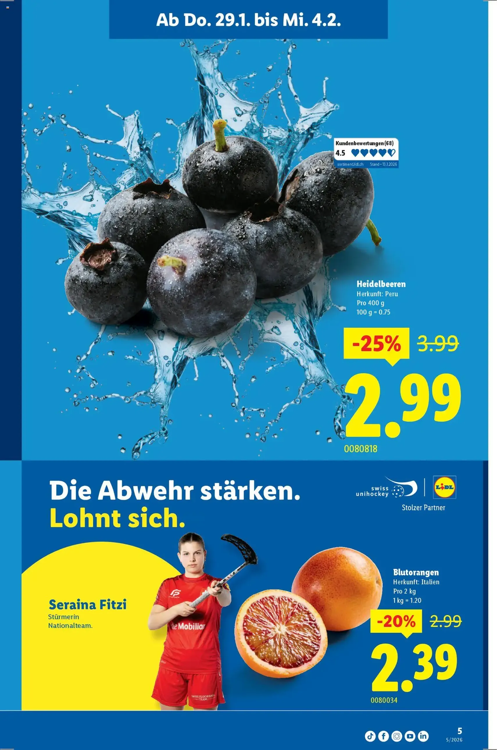 Lidl Aktionen - Gültiger Prospekt ab 29.01.2026, Seite 5 von insgesamt 32