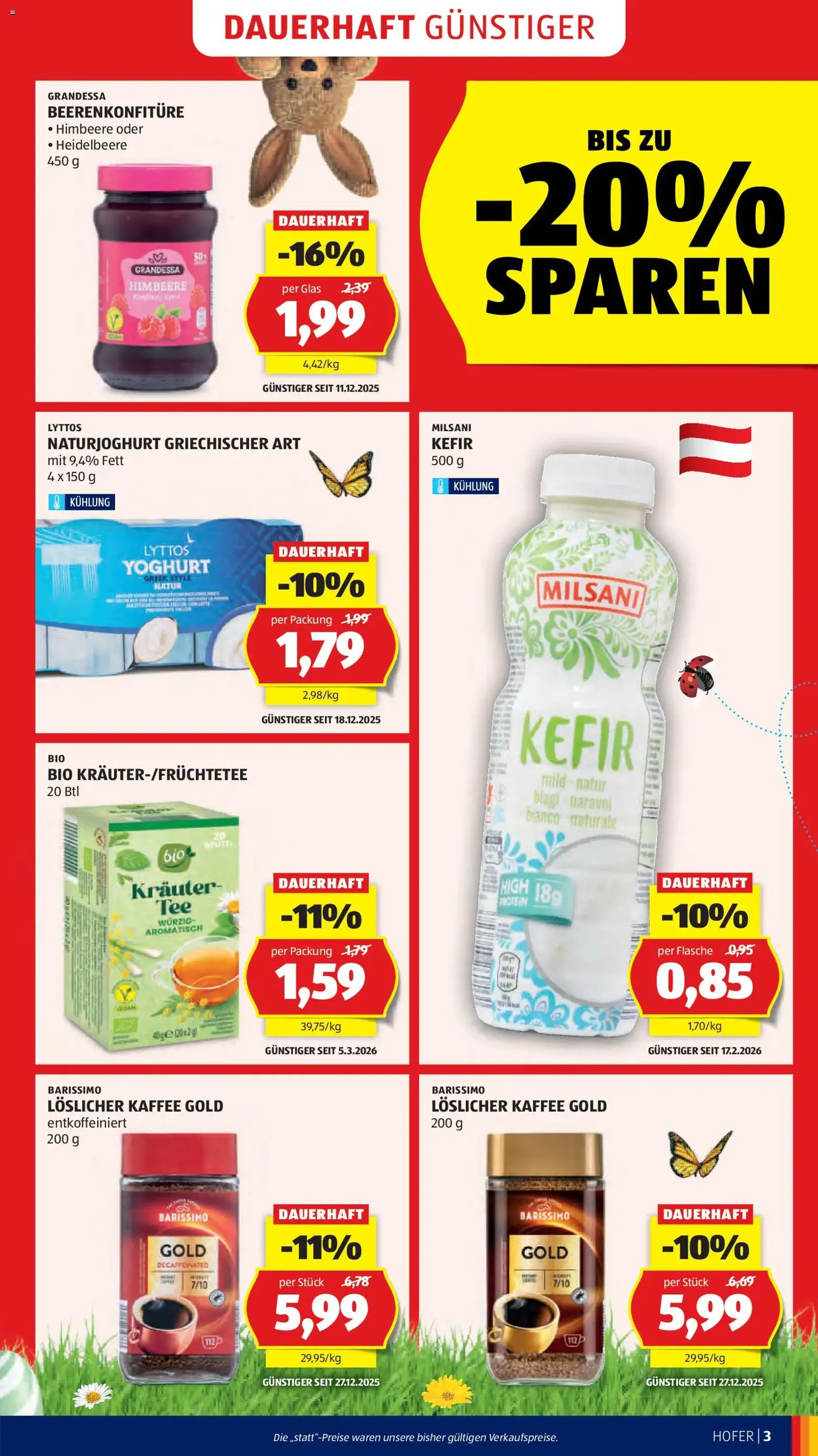 Hofer Flugblatt - Gültiger Prospekt ab 27.03.2026, Seite 5 von insgesamt 46