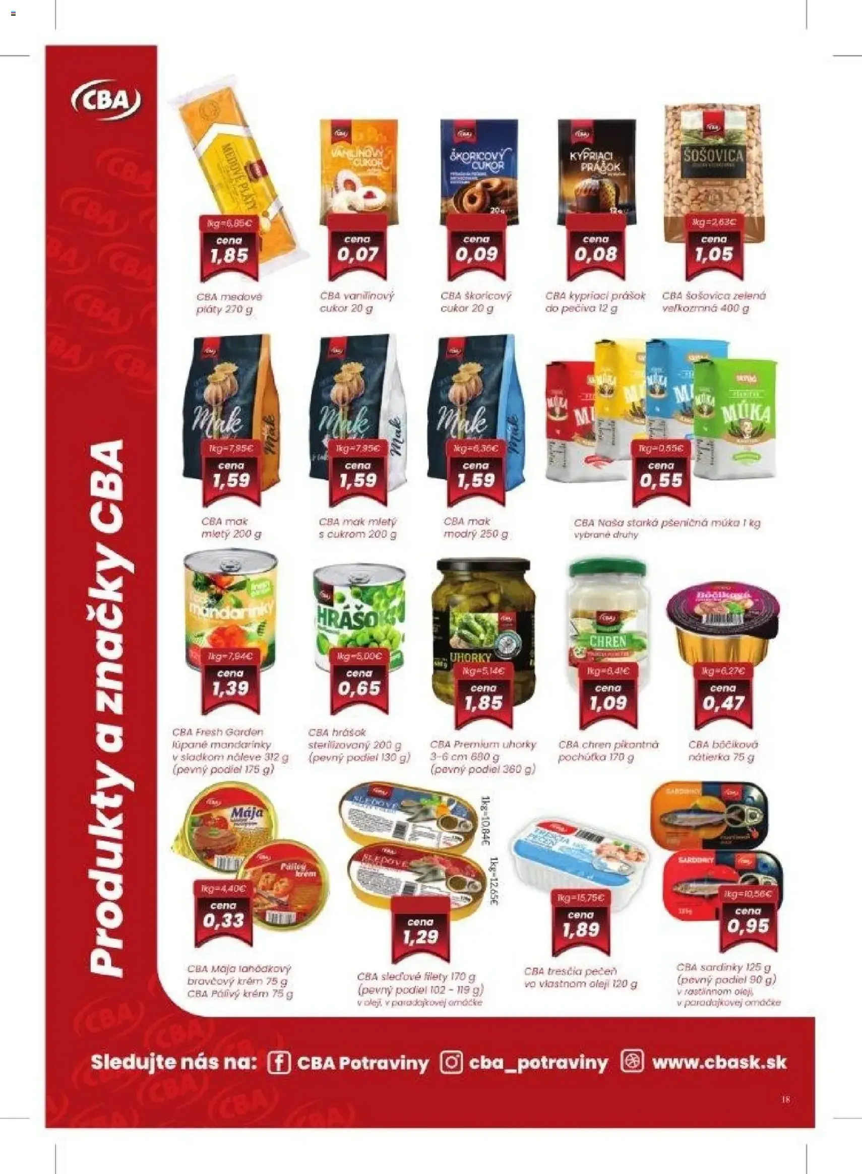 KARMEN CBA leták - platný leták od 05.03.2026 strana 18 z 32