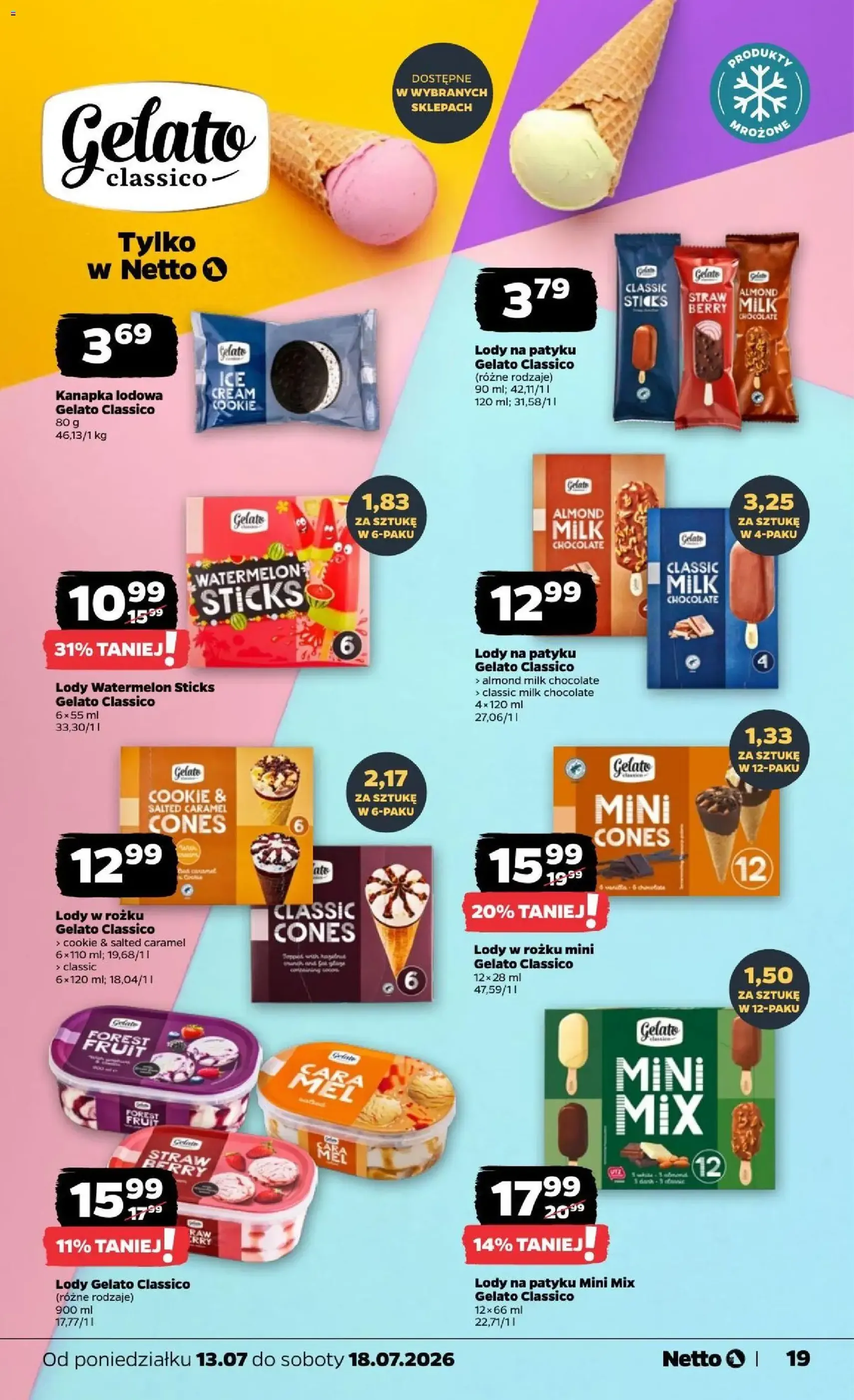 Netto gazetka od poniedziałku - ważny gazetka od 13.07.2026 strona 19 z 34