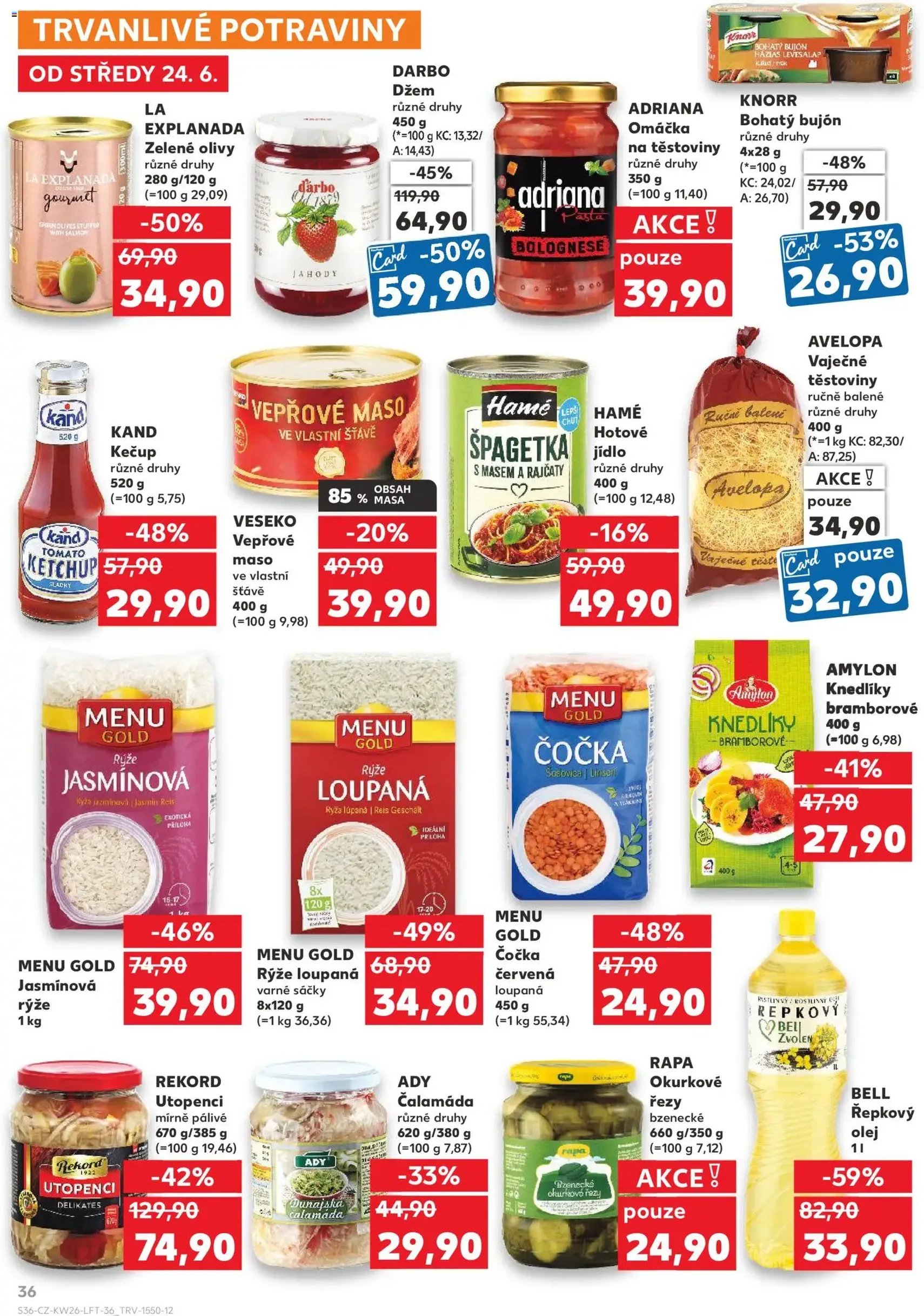 Kaufland leták - platný leták od 24.06.2026 strana 36 z 54