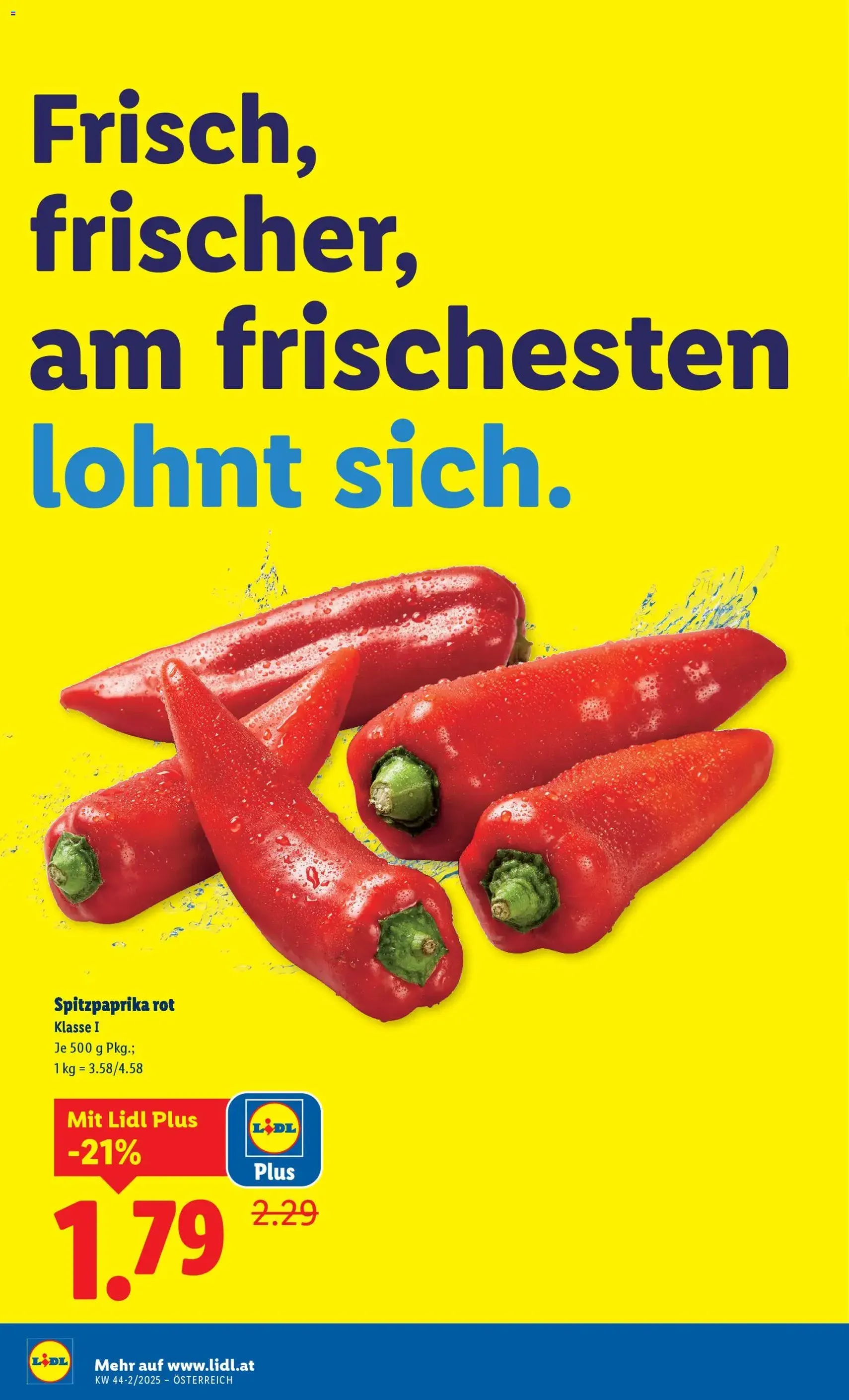 Lidl Flugblatt - Gültiger Prospekt ab 30.10.2025, Seite 4 von insgesamt 46 Lidl Flugblatt - Gültiger Prospekt ab 30.10.2025, Seite 4 von insgesamt 46