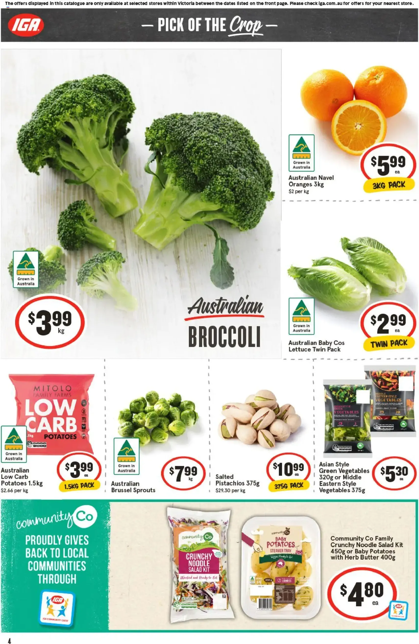 IGA Catalogue VIC - valid flyer from 20/08/2025, page 4 of 28 IGA Catalogue VIC - valid flyer from 20/08/2025, page 4 of 28