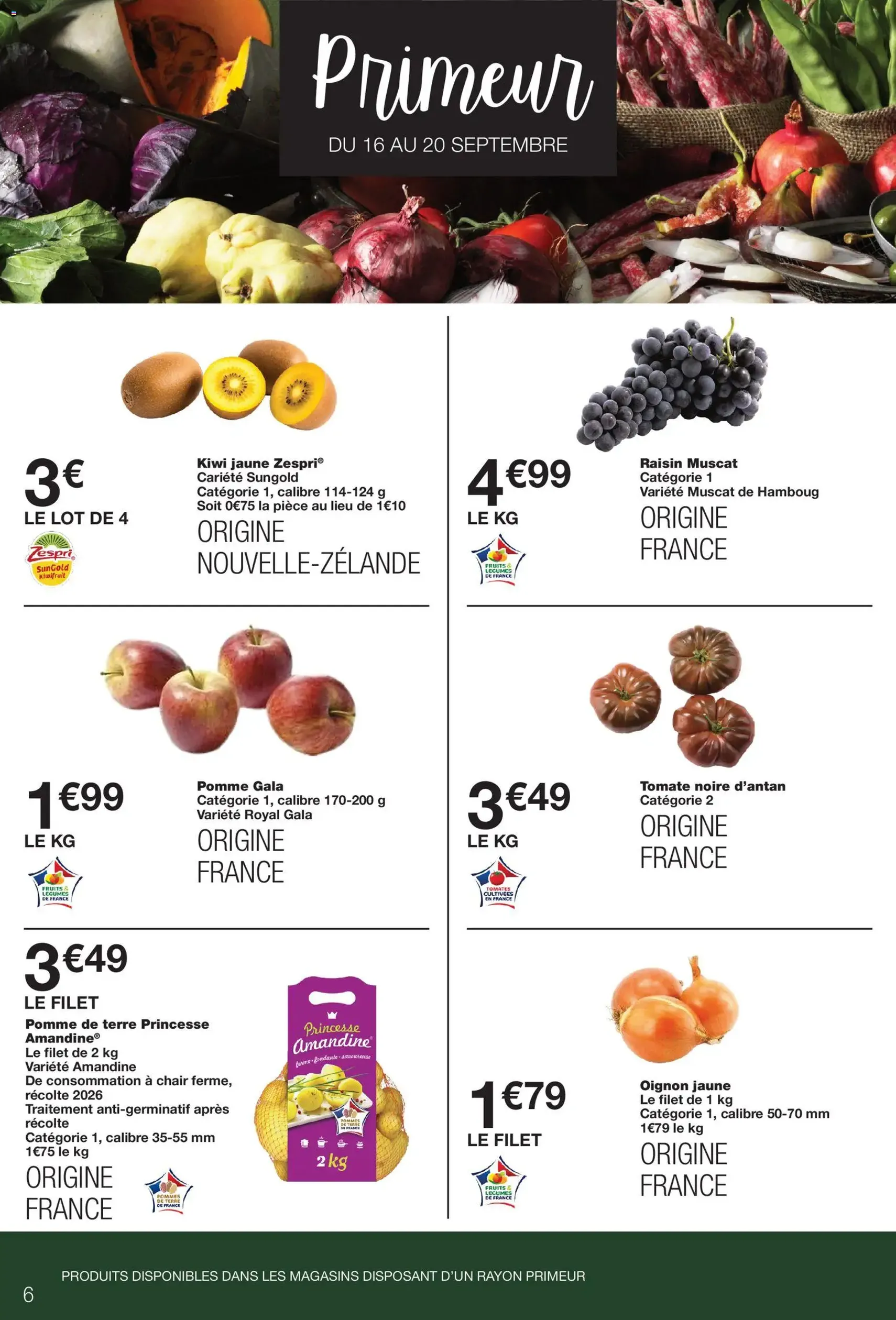 Monoprix catalogue - brochure valable à partir du 08/09/2026, page 6 sur 59