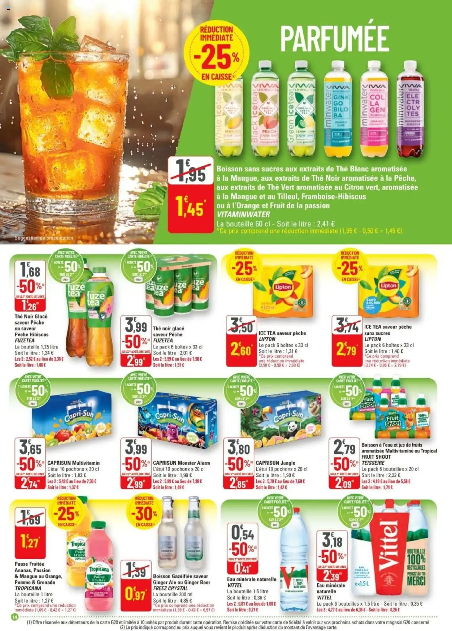 G20 Supermarchés catalogue - brochure valable à partir du 10/09/2025, page 14 sur 20 G20 Supermarchés catalogue - brochure valable à partir du 10/09/2025, page 14 sur 20