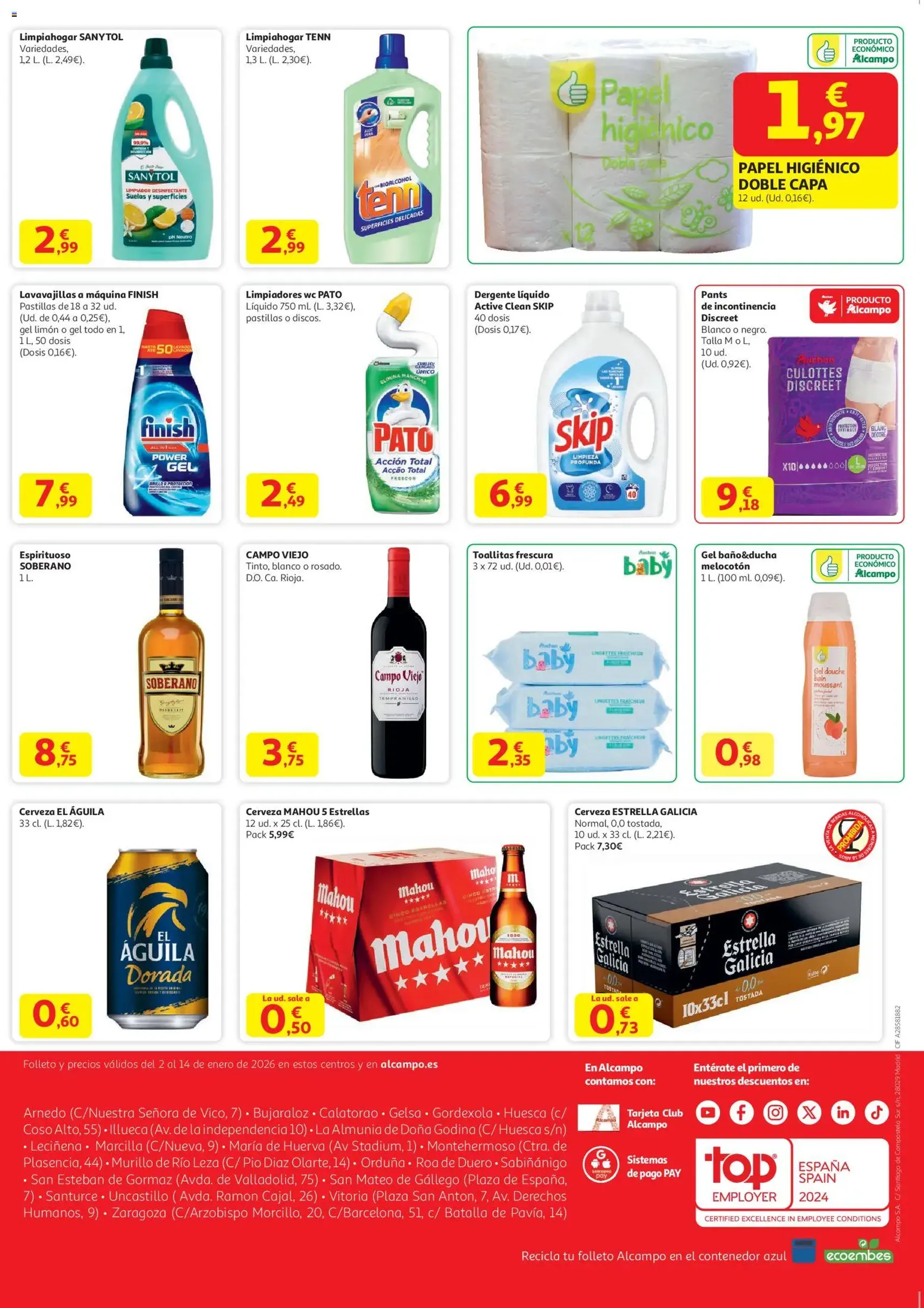 Alcampo - Nacional - folleto válido desde 02/01/2026 página 4 de 4
