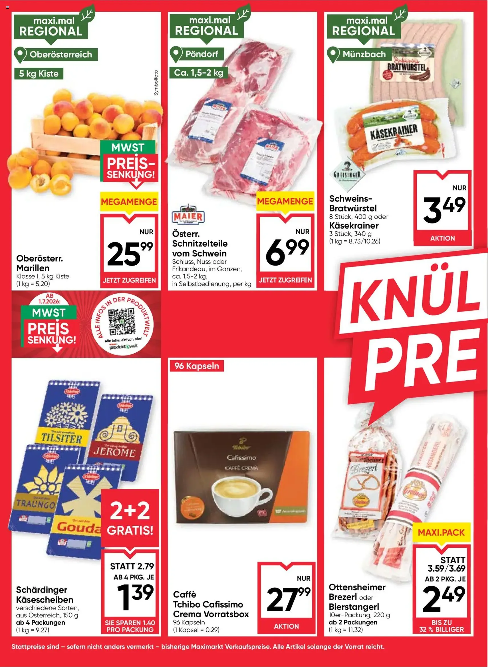 Maximarkt Flugblatt - Gültiger Prospekt ab 23.07.2026, Seite 2 von insgesamt 24