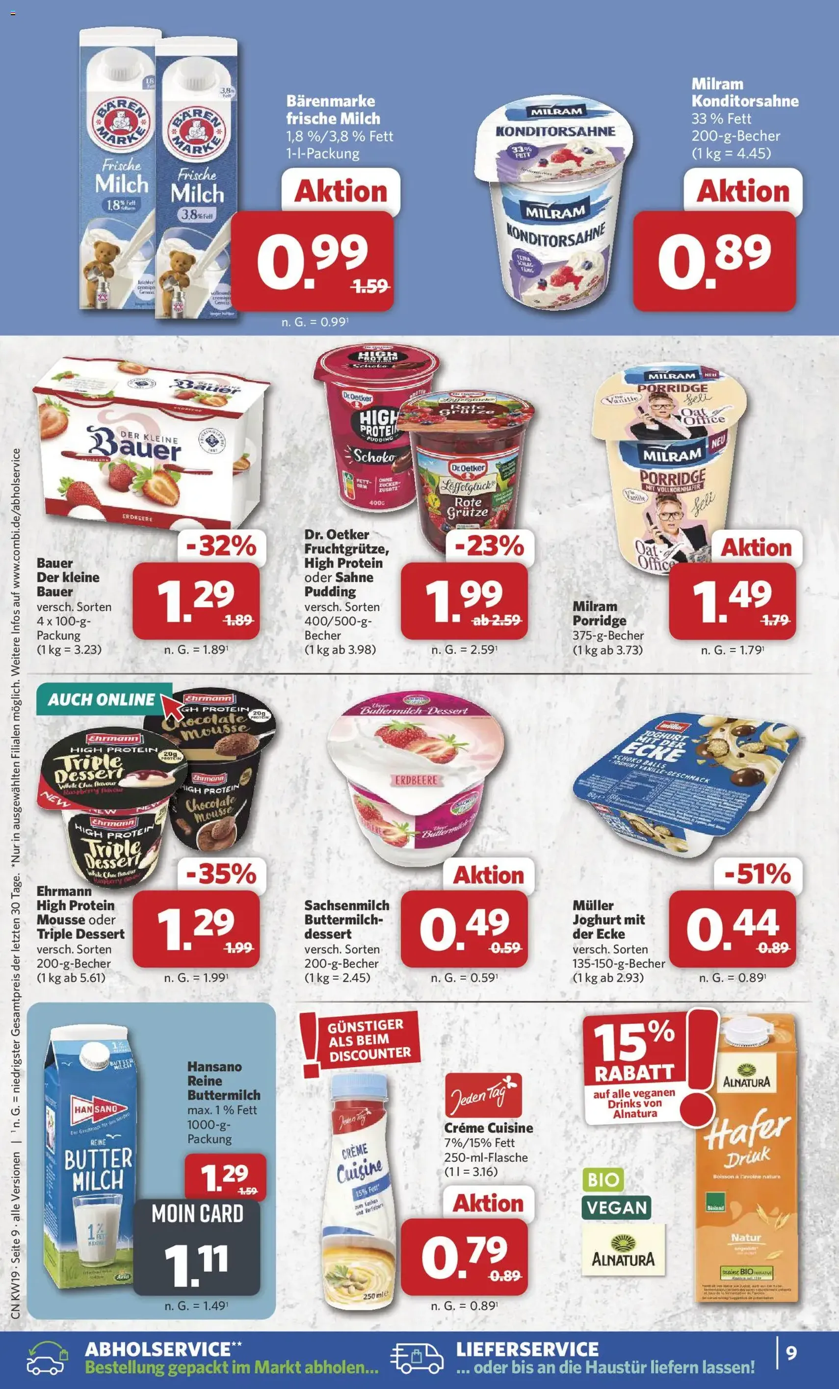 Combi Prospekt - Gültiger Prospekt ab 04.05.2026, Seite 9 von insgesamt 31