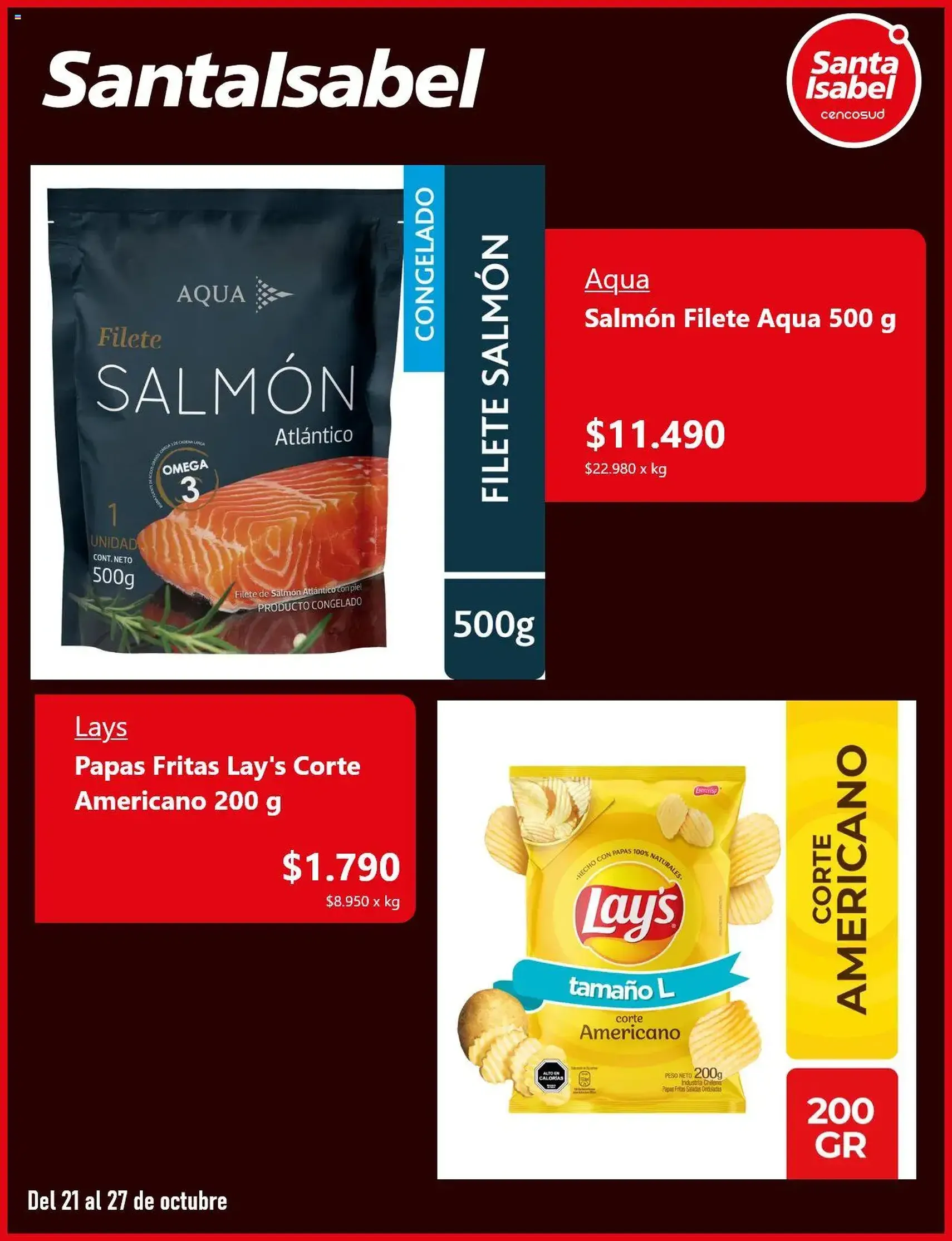 Santa Isabel ofertas - folleto válido desde 21.10.2025 página 5 de 5