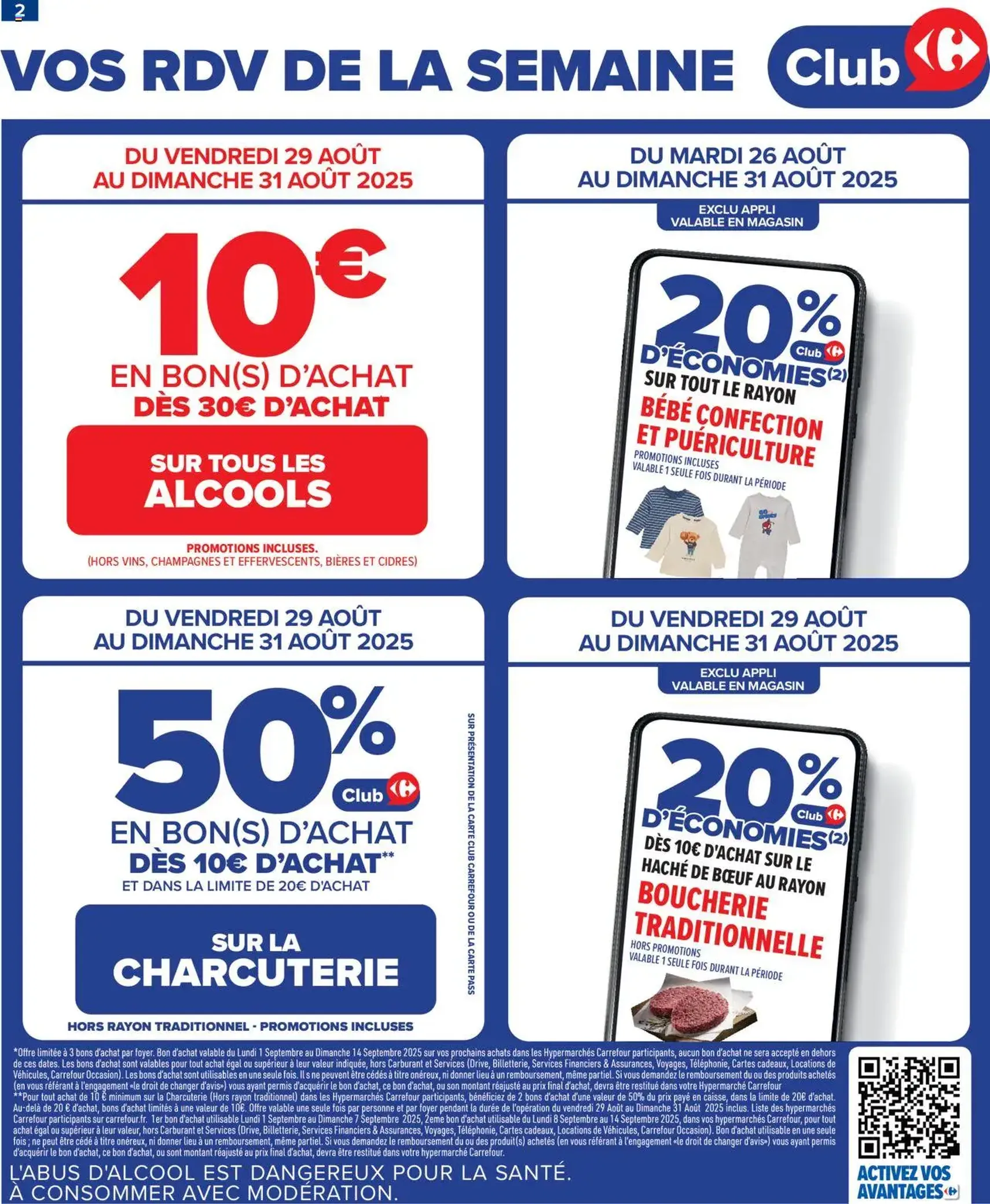 Carrefour catalogue semaine 35 - brochure valable à partir du 25/08/2025, page 4 sur 72 Carrefour catalogue semaine 35 - brochure valable à partir du 25/08/2025, page 4 sur 72