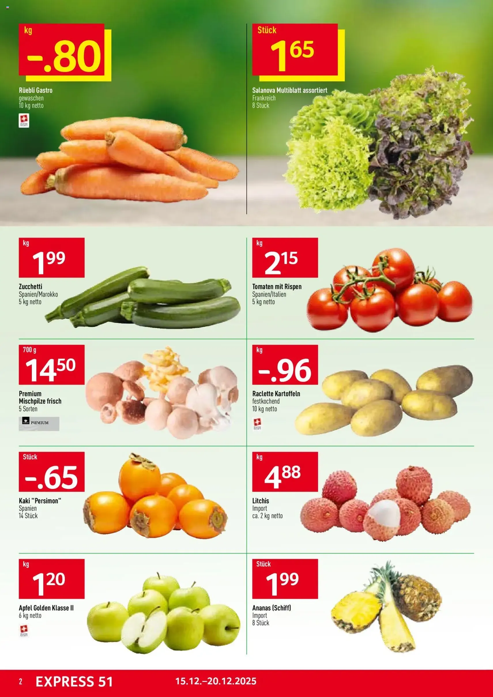 Prodega Aktionen - Gültiger Prospekt ab 15.12.2025, Seite 2 von insgesamt 40