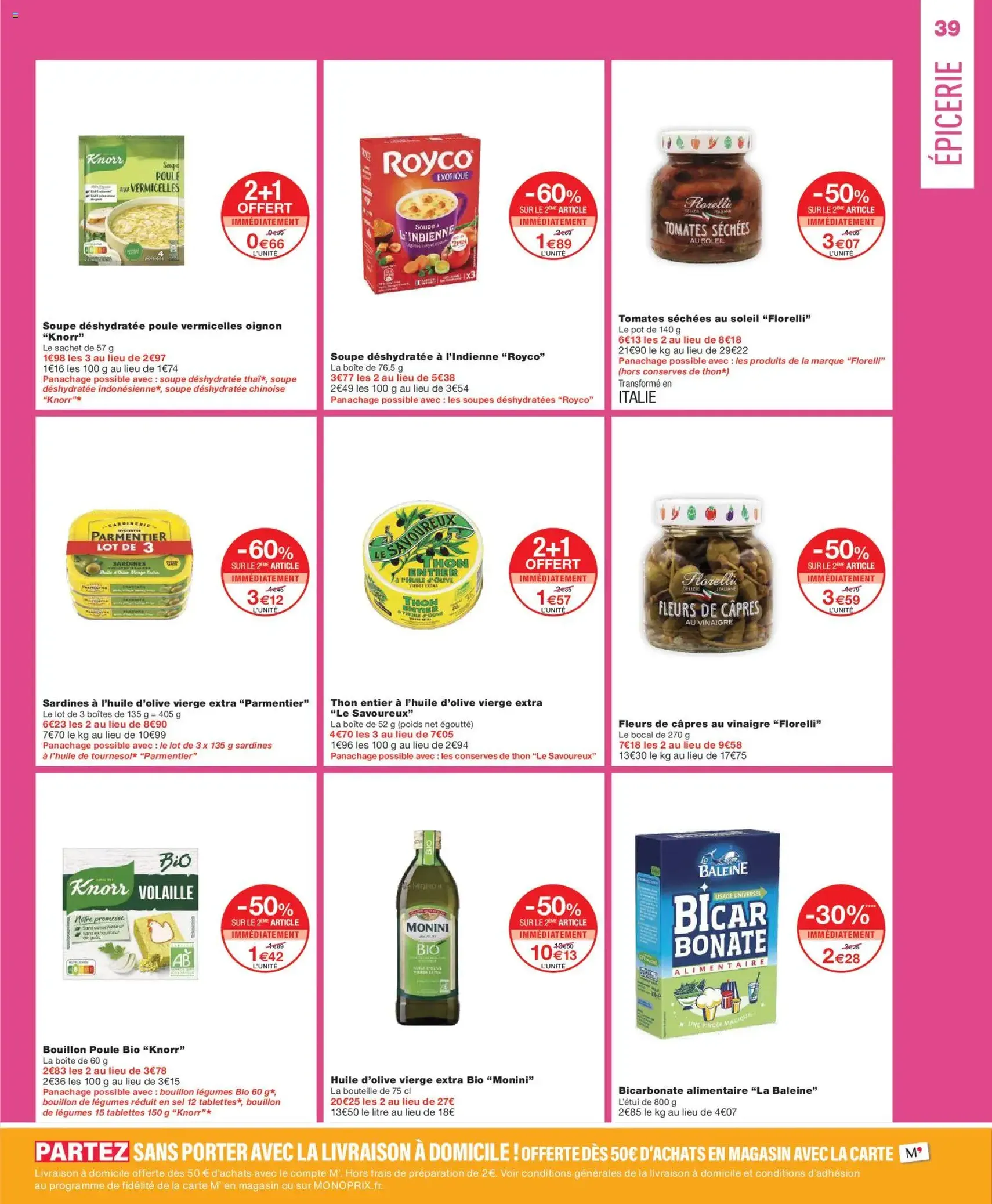 Monoprix catalogue - brochure valable à partir du 01/01/2026, page 39 sur 69