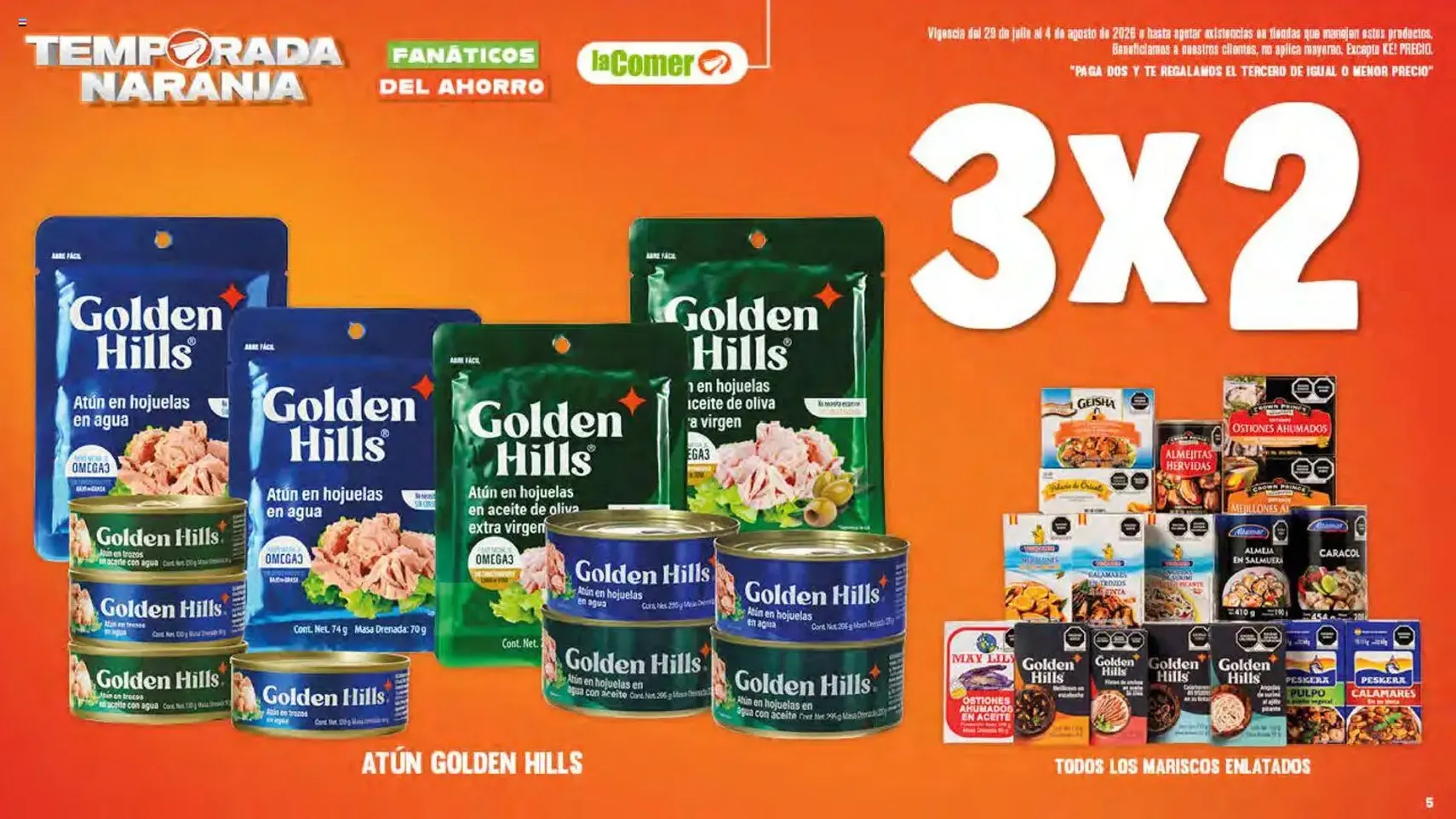 La Comer folleto - folleto válido desde 29/07/2026 página 5 de 40