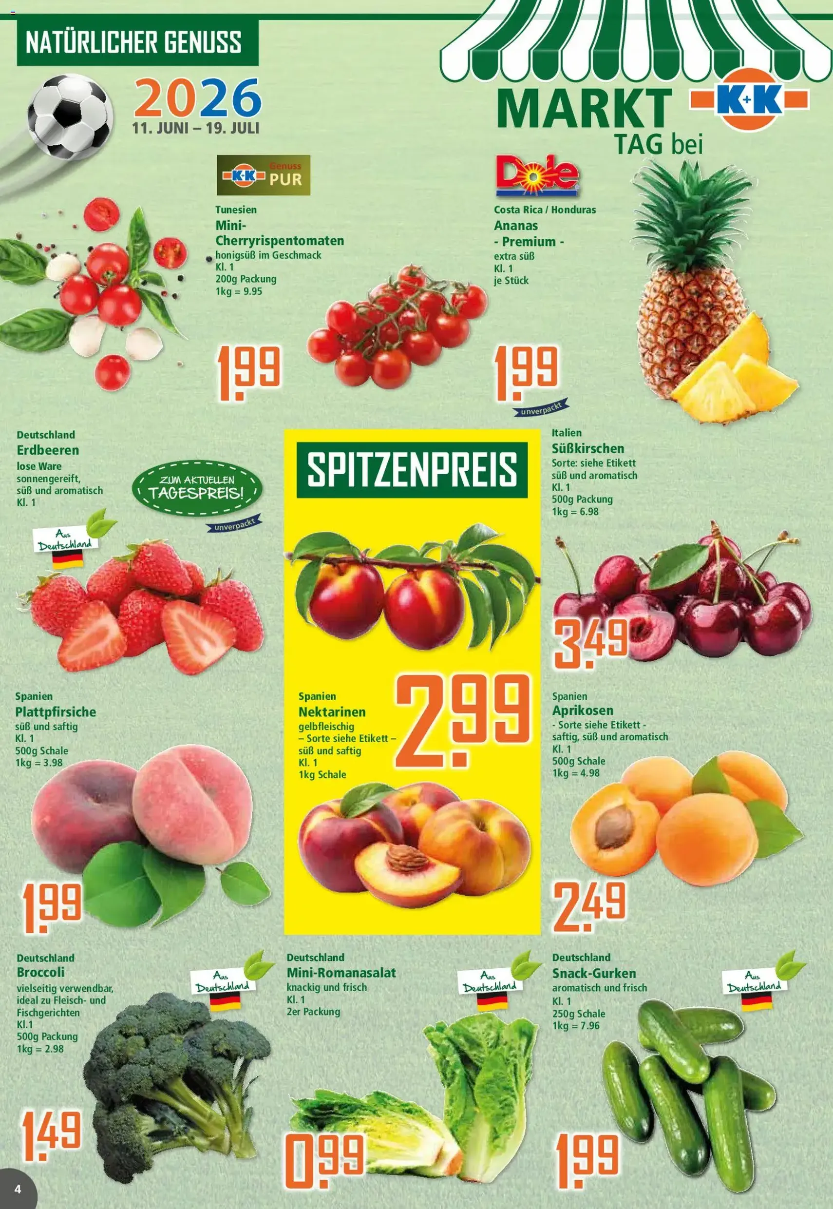 Klaas & Kock Prospekt - Gültiger Prospekt ab 22.06.2026, Seite 4 von insgesamt 12