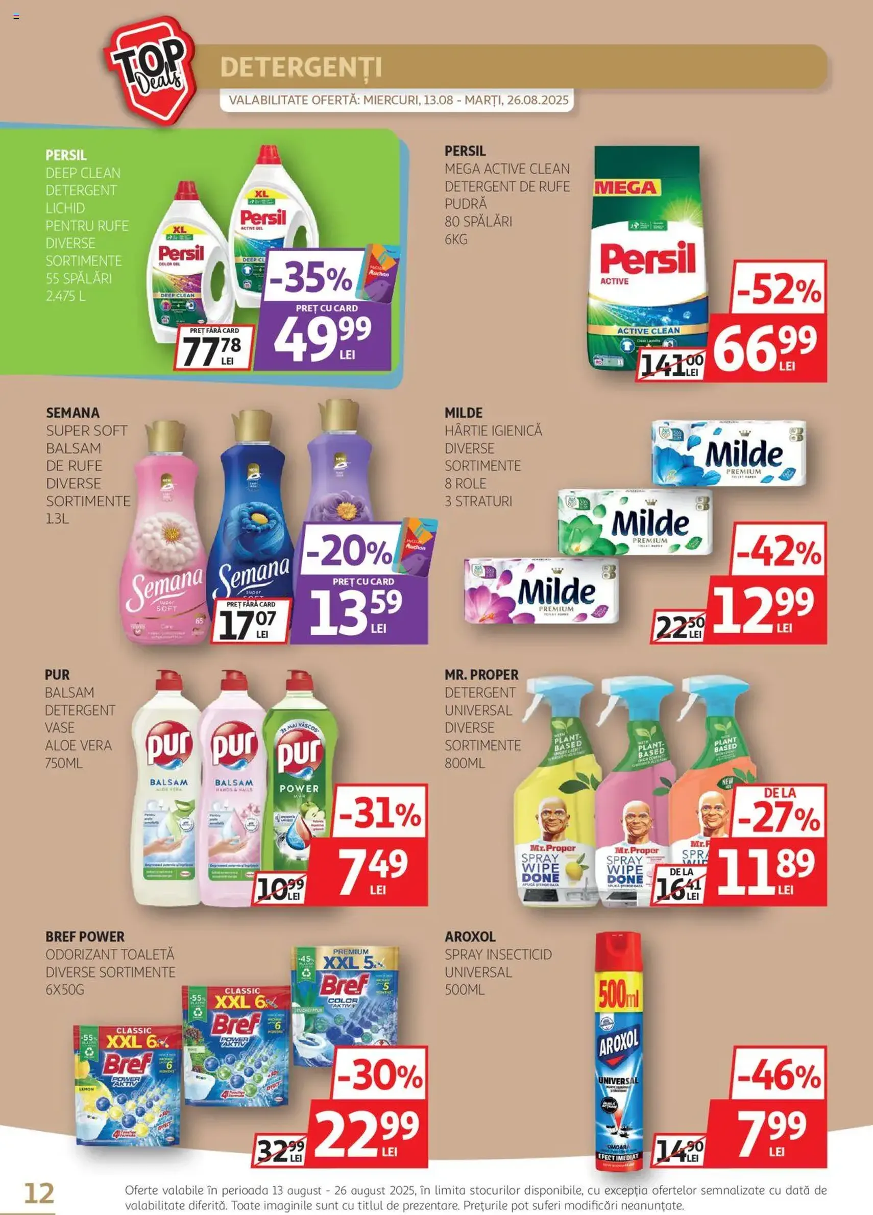 Catalog Auchan - cataloage valabile începând cu 13.08.2025 pagina 12 din 28