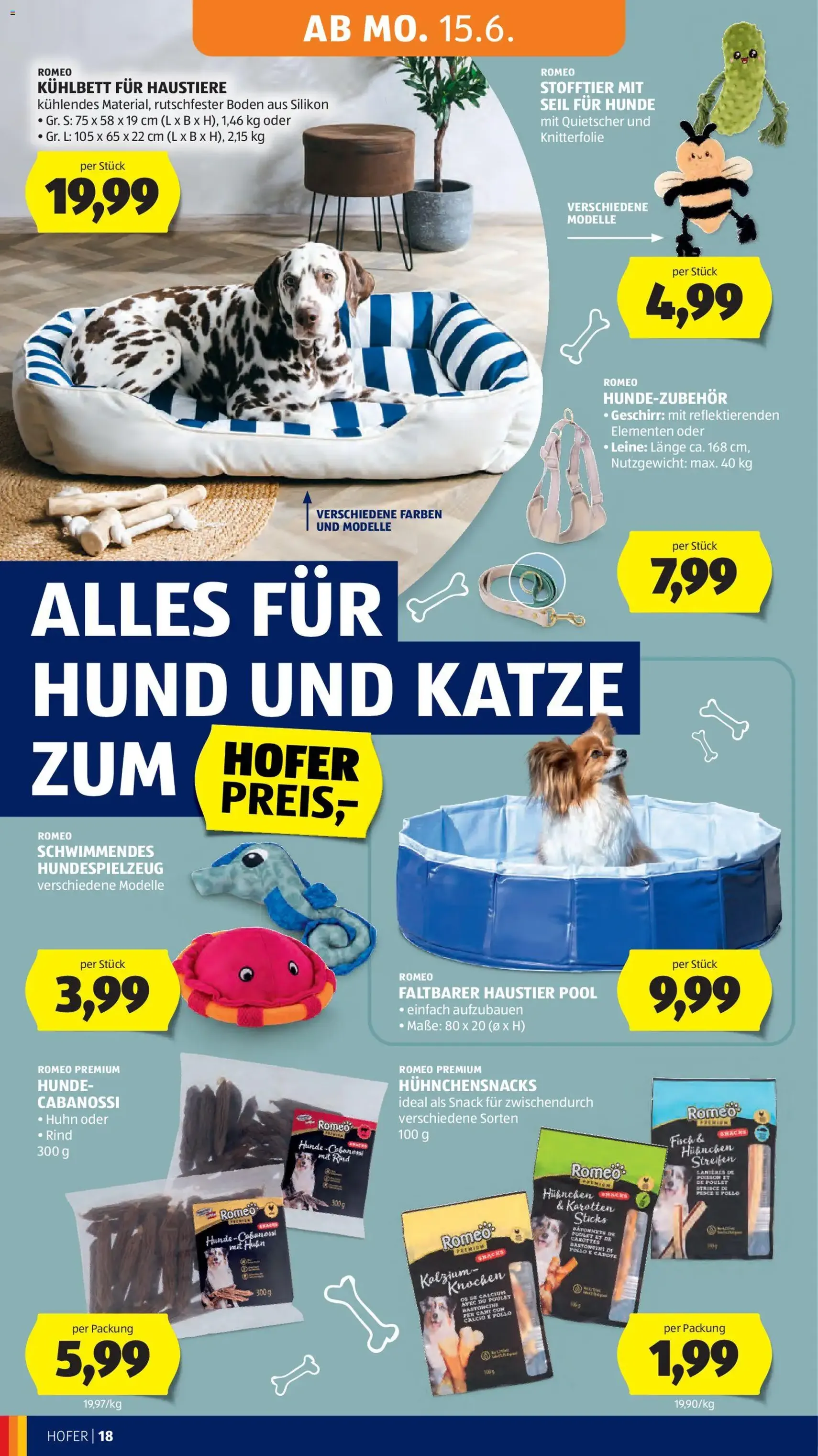 Hofer Flugblatt - Gültiger Prospekt ab 12.06.2026, Seite 22 von insgesamt 42