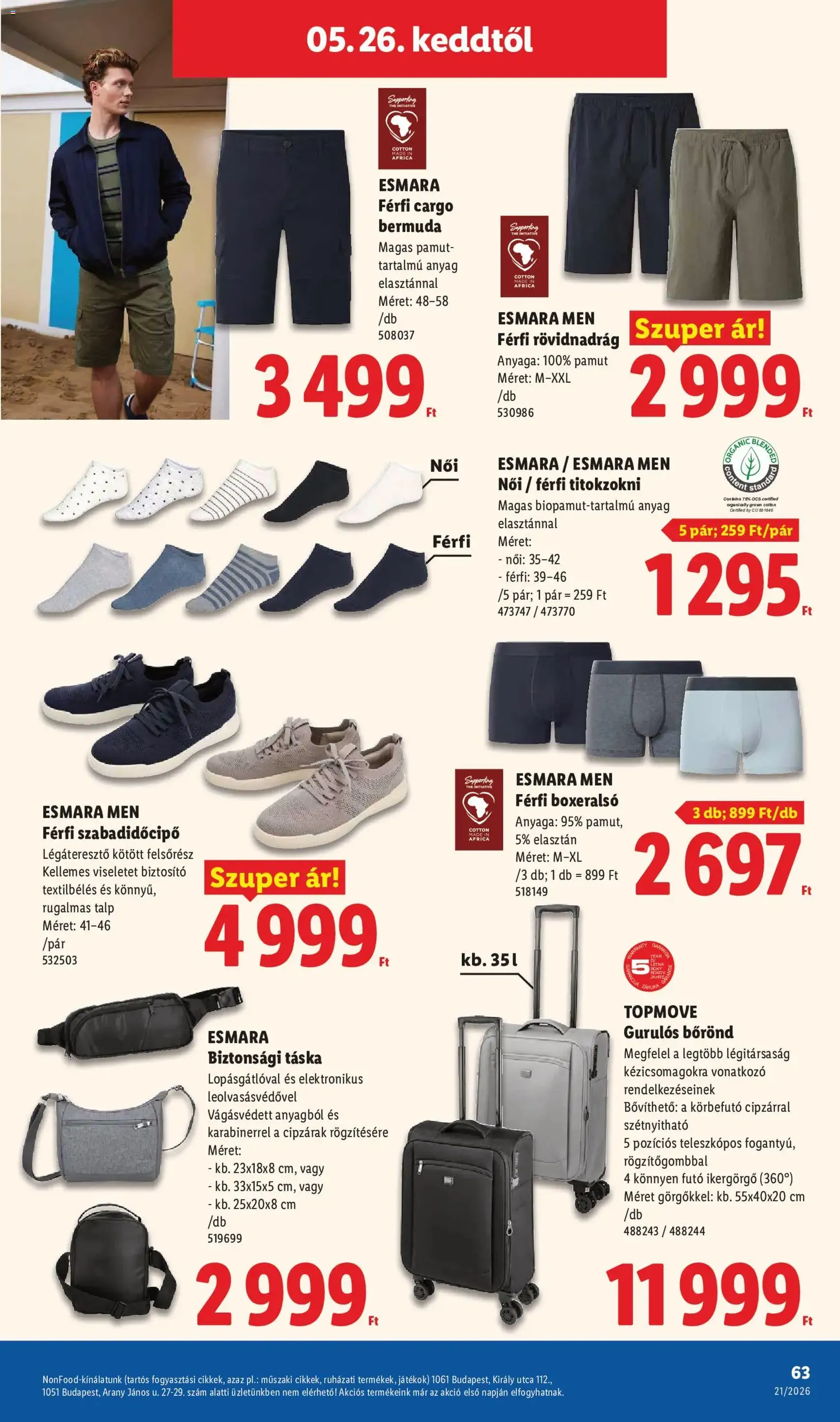 Lidl akciós újság - 2026.05.21. érvényes szórólap 63 oldal 84 oldalból