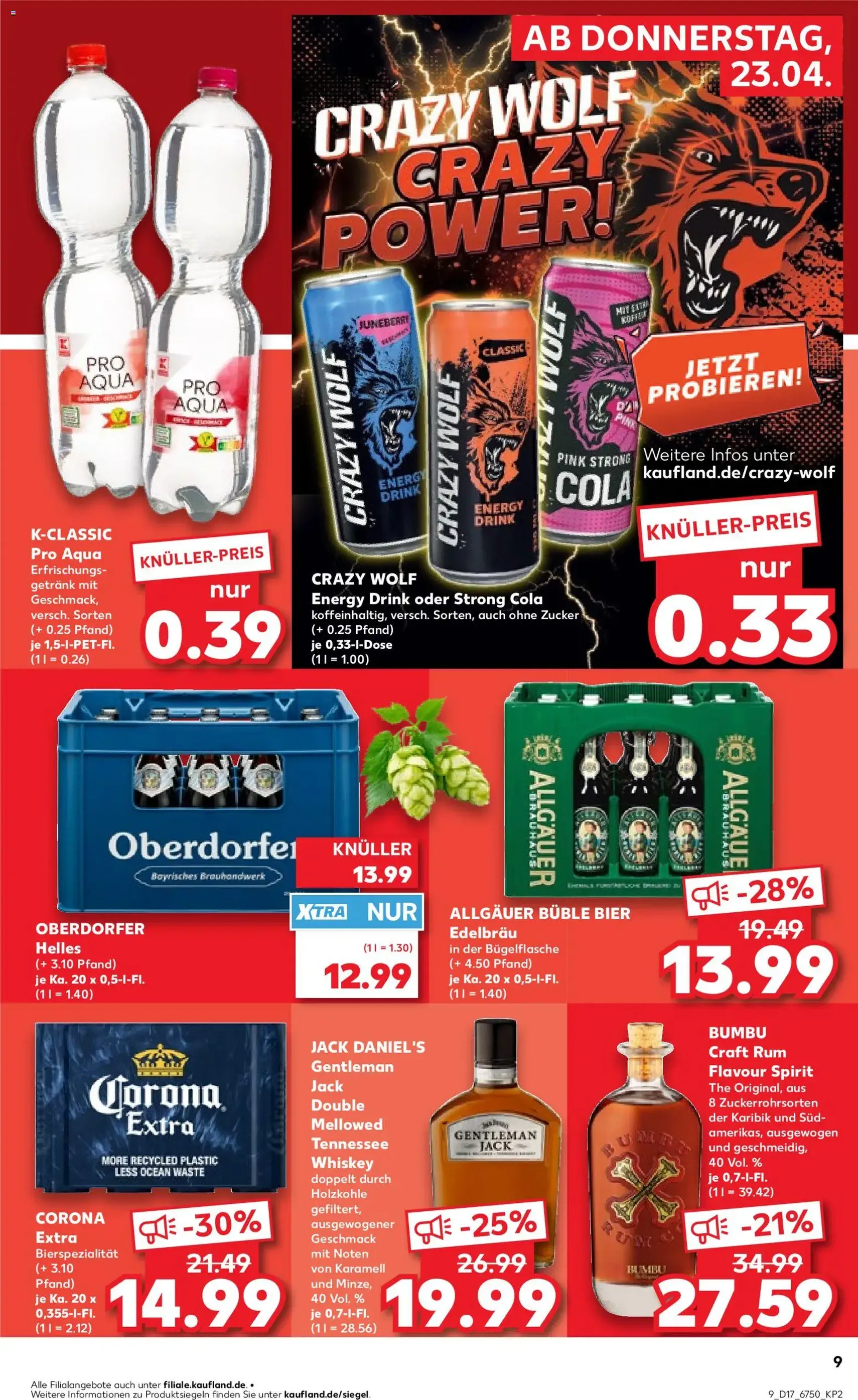 Kaufland Prospekt - Gültiger Prospekt ab 23.04.2026, Seite 9 von insgesamt 54