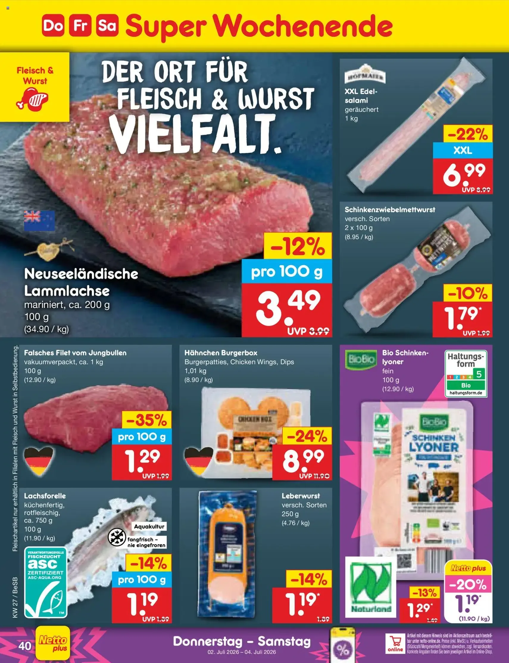 Netto Marken-Discount Prospekt - Gültiger Prospekt ab 29.06.2026, Seite 58 von insgesamt 70