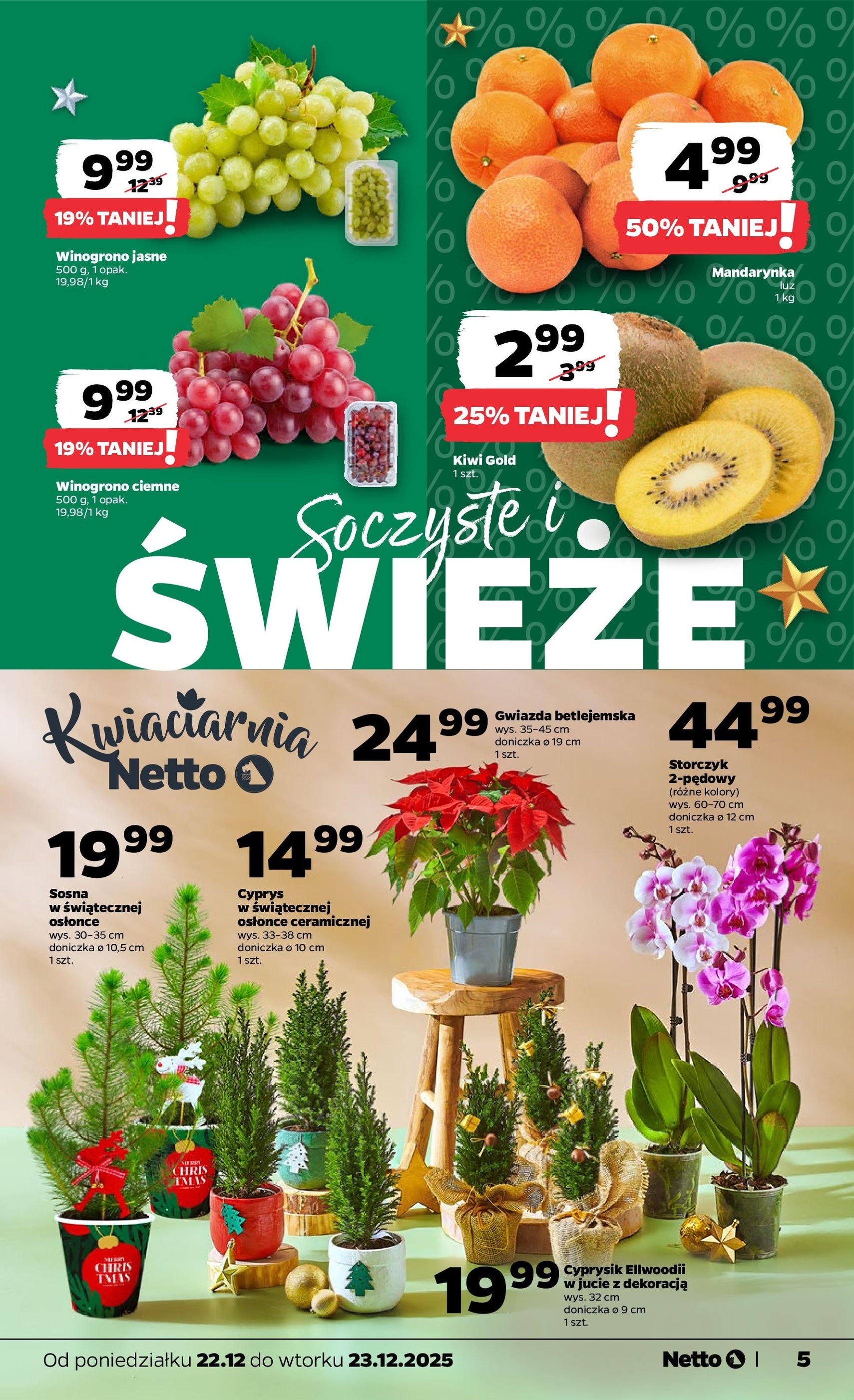 Netto gazetka - Spożywcza - ważny gazetka od 22.12.2025 strona 5 z 23