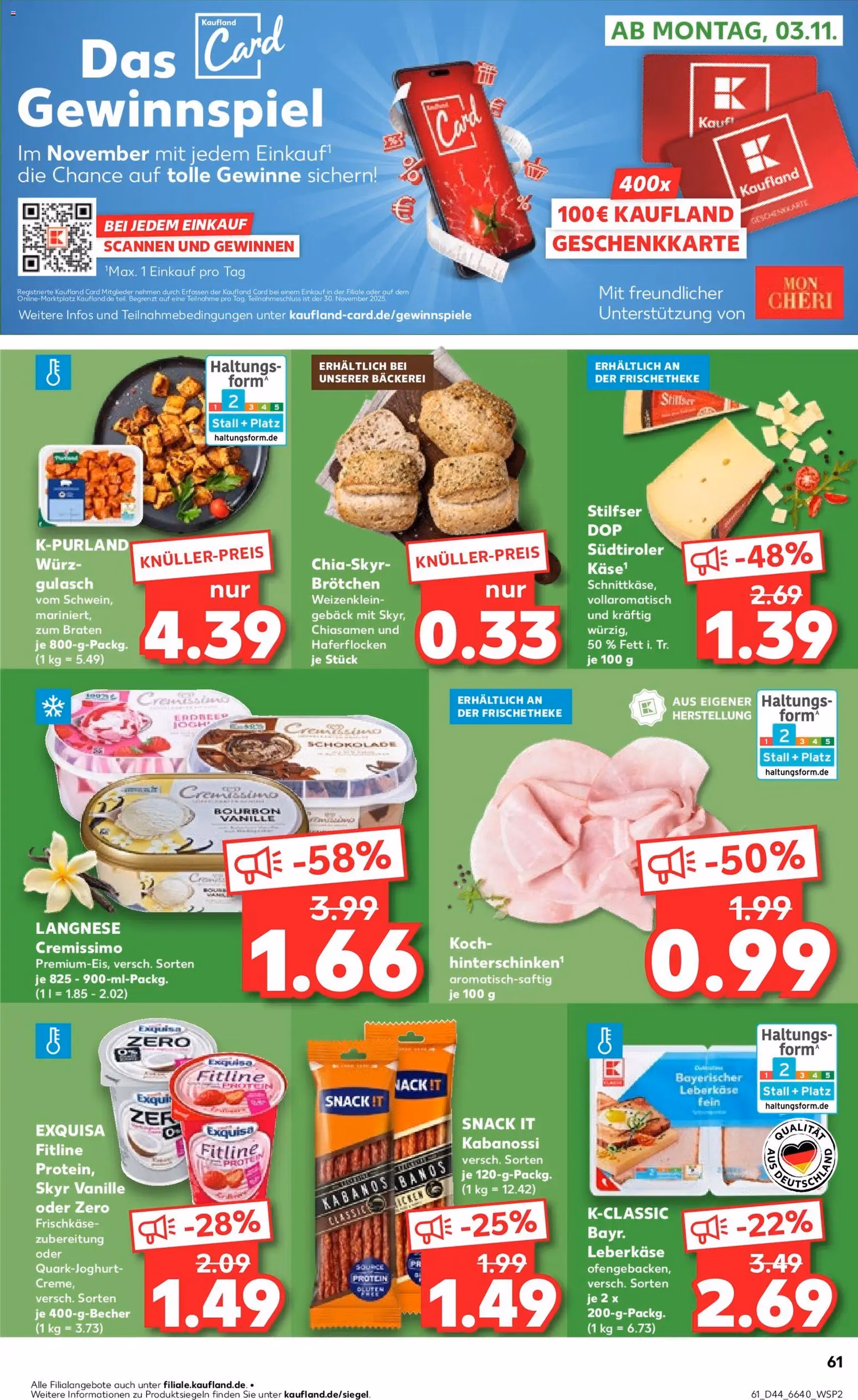 Kaufland Prospekt - Gültiger Prospekt ab 30.10.2025, Seite 61 von insgesamt 71 Kaufland Prospekt - Gültiger Prospekt ab 30.10.2025, Seite 61 von insgesamt 71