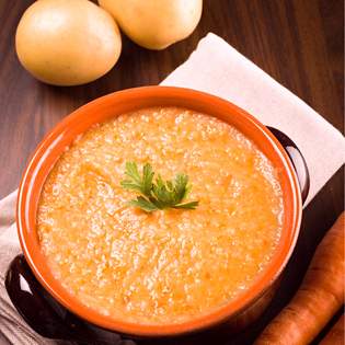 Recipe preview Potato Soup with Carrot