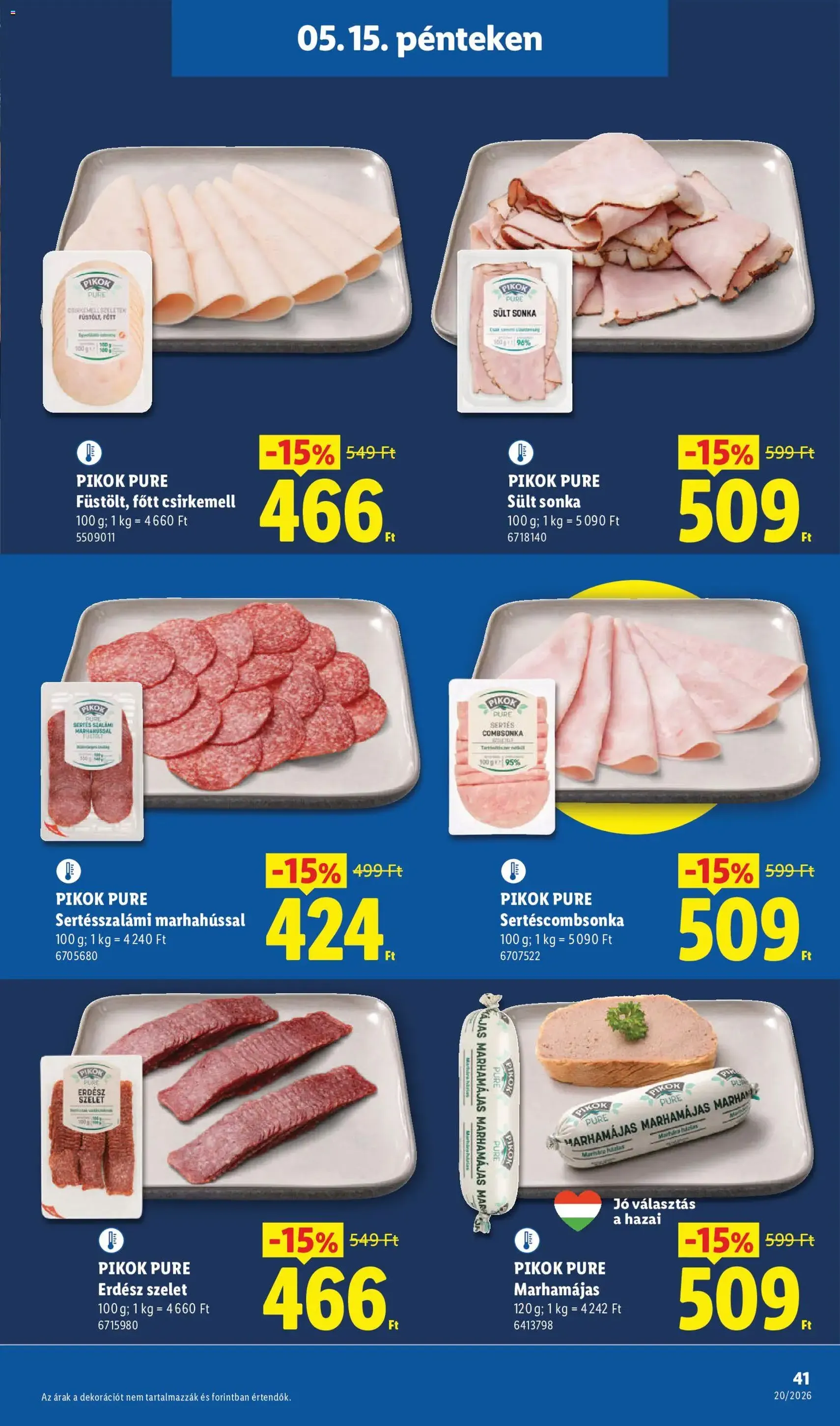 Lidl akciós újság - 2026.05.14. érvényes szórólap 41 oldal 68 oldalból
