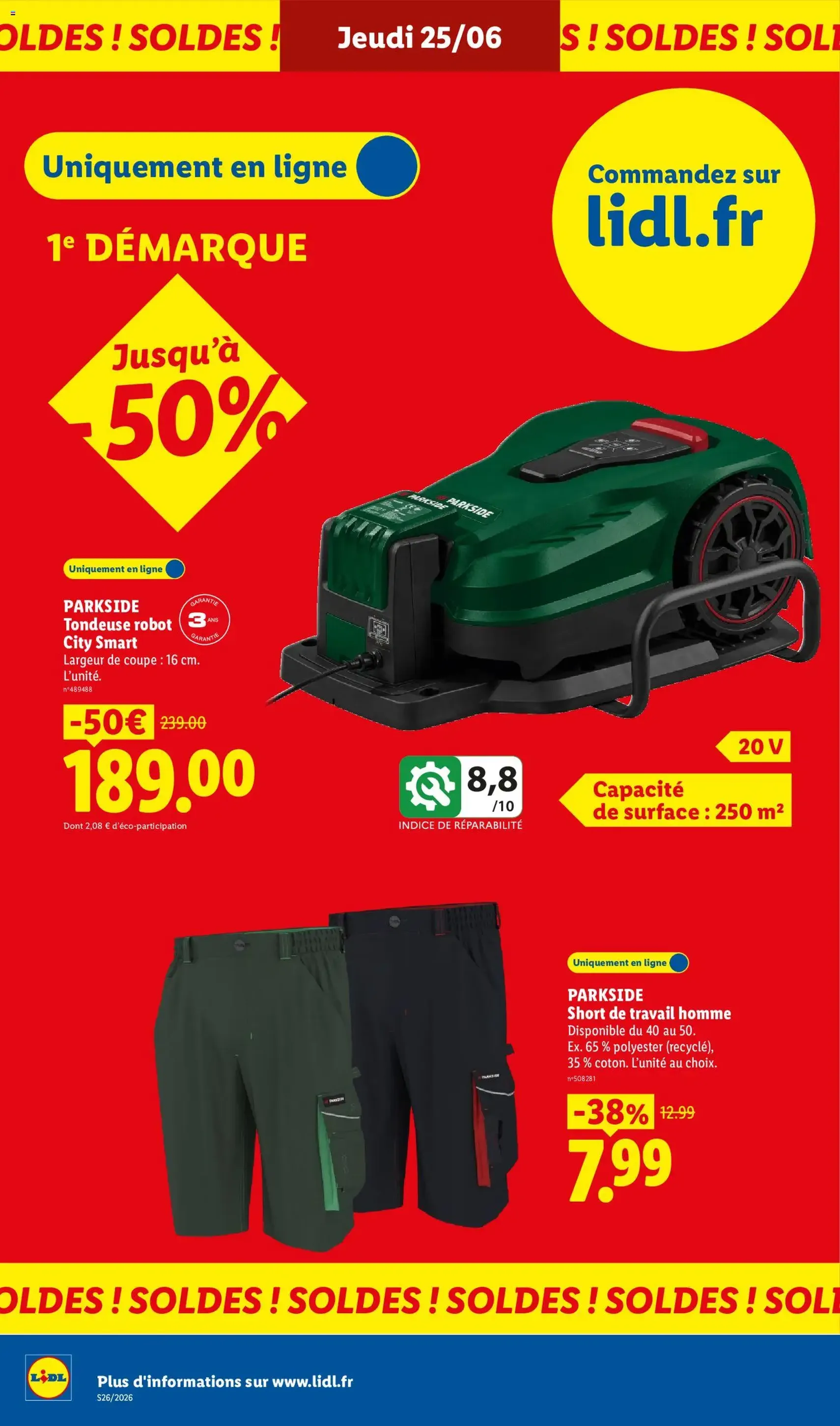 LIDL catalogue - brochure valable à partir du 25/06/2026, page 42 sur 72