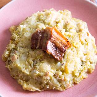 Previsualización de la receta Trinxat de la Cerdanya de col y patatas