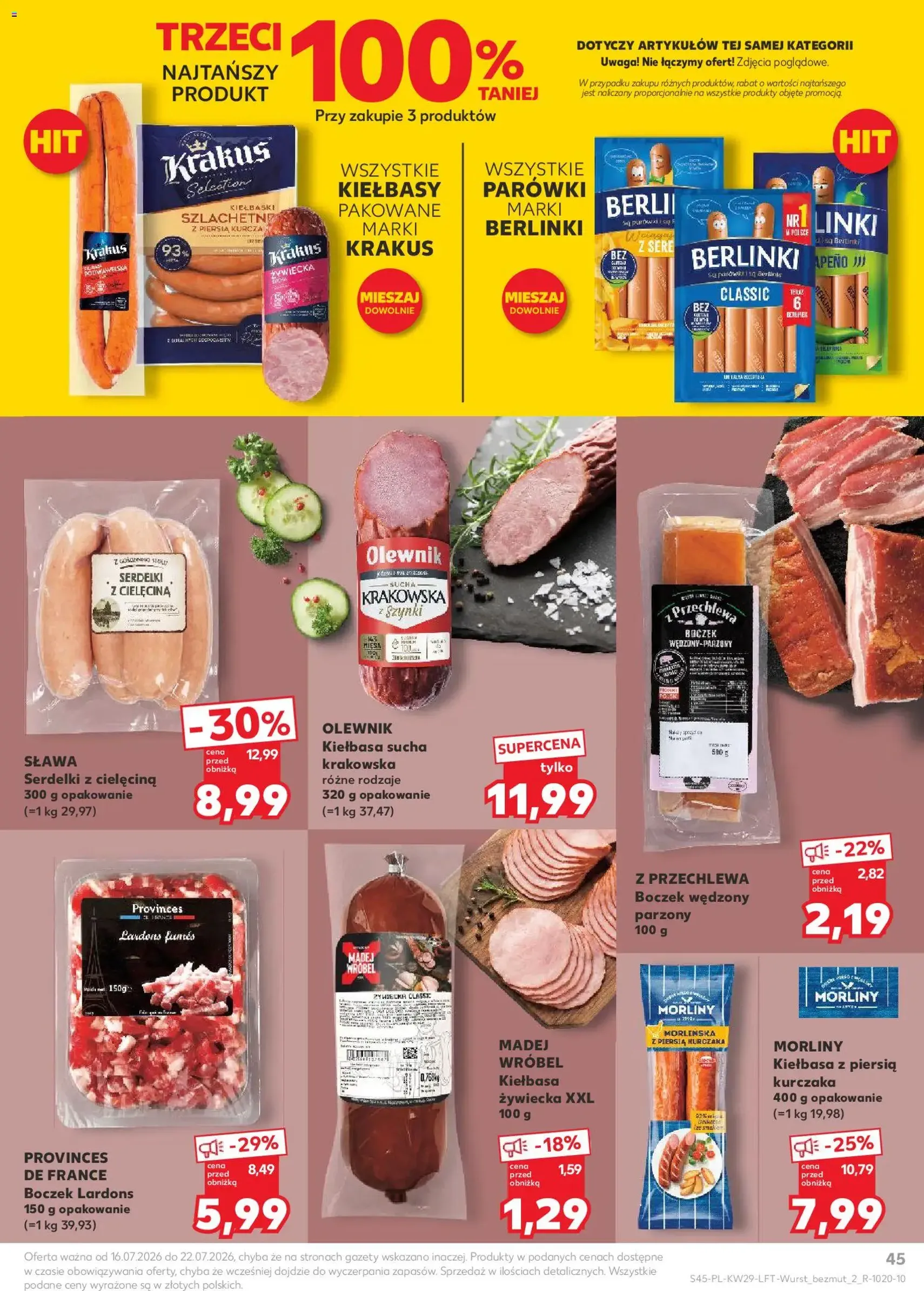 Kaufland gazetka - ważny gazetka od 16.07.2026 strona 45 z 70