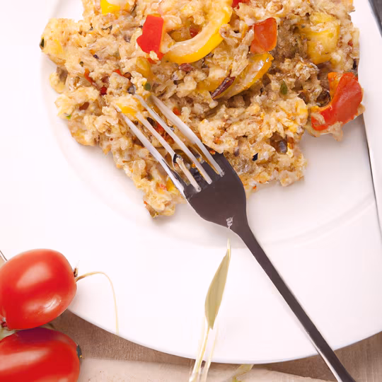 Anteprima ricetta Quinoa con verdure al forno