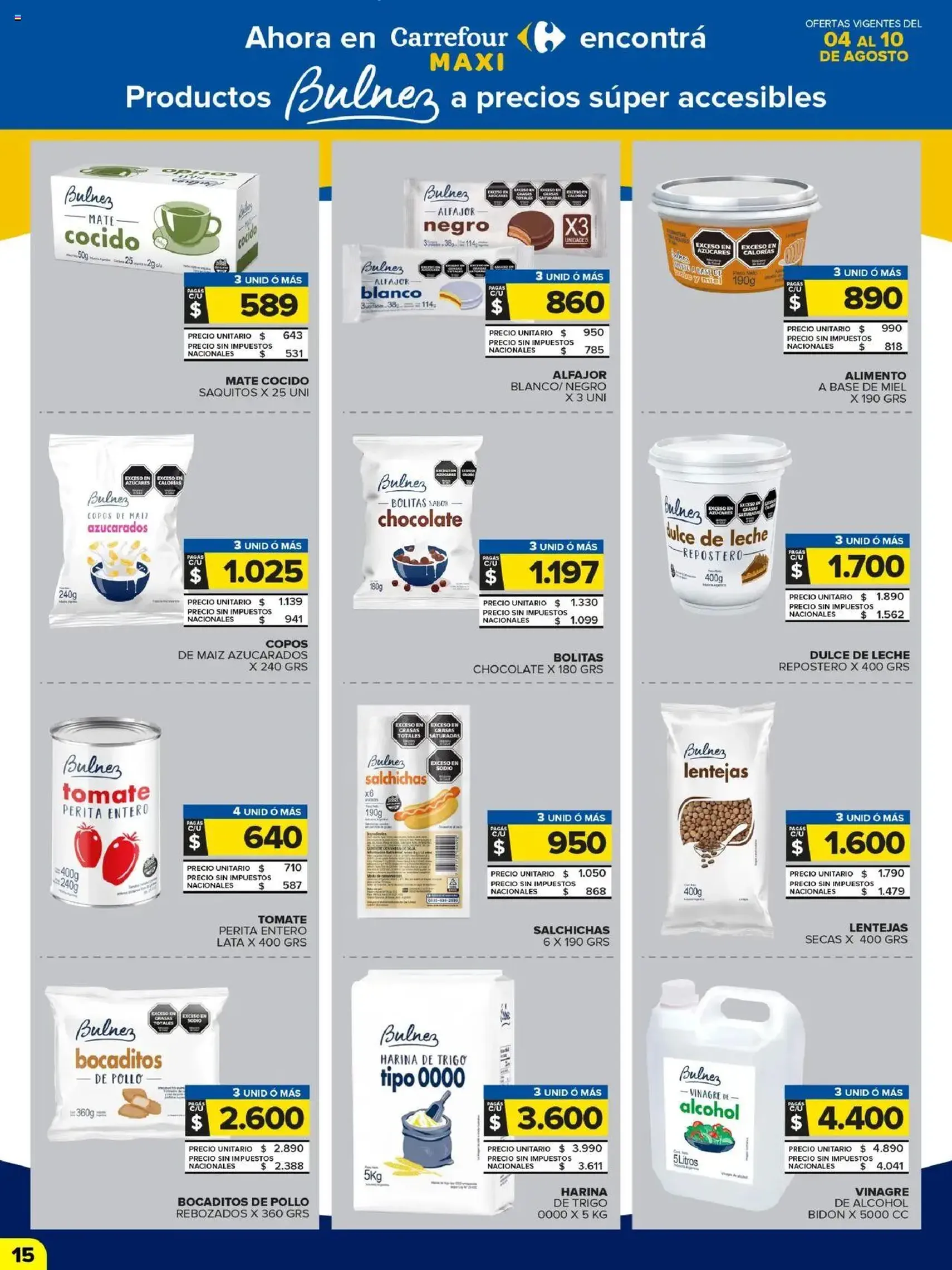Carrefour Maxi catálogo - folleto válido desde 04/08/2025 página 15 de 25