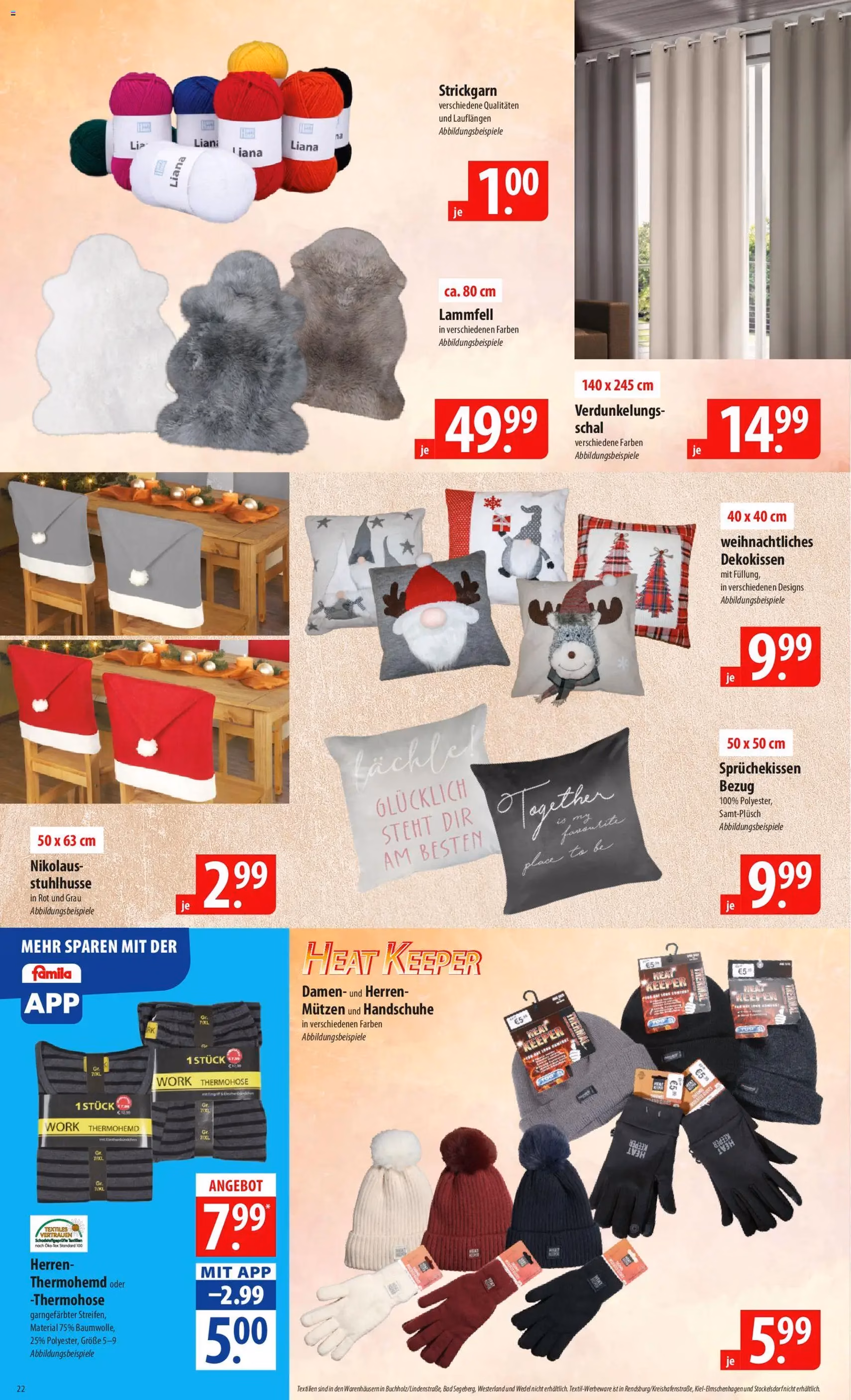 Famila Prospekt - Gültiger Prospekt ab 03.11.2025, Seite 22 von insgesamt 24 Famila Prospekt - Gültiger Prospekt ab 03.11.2025, Seite 22 von insgesamt 24