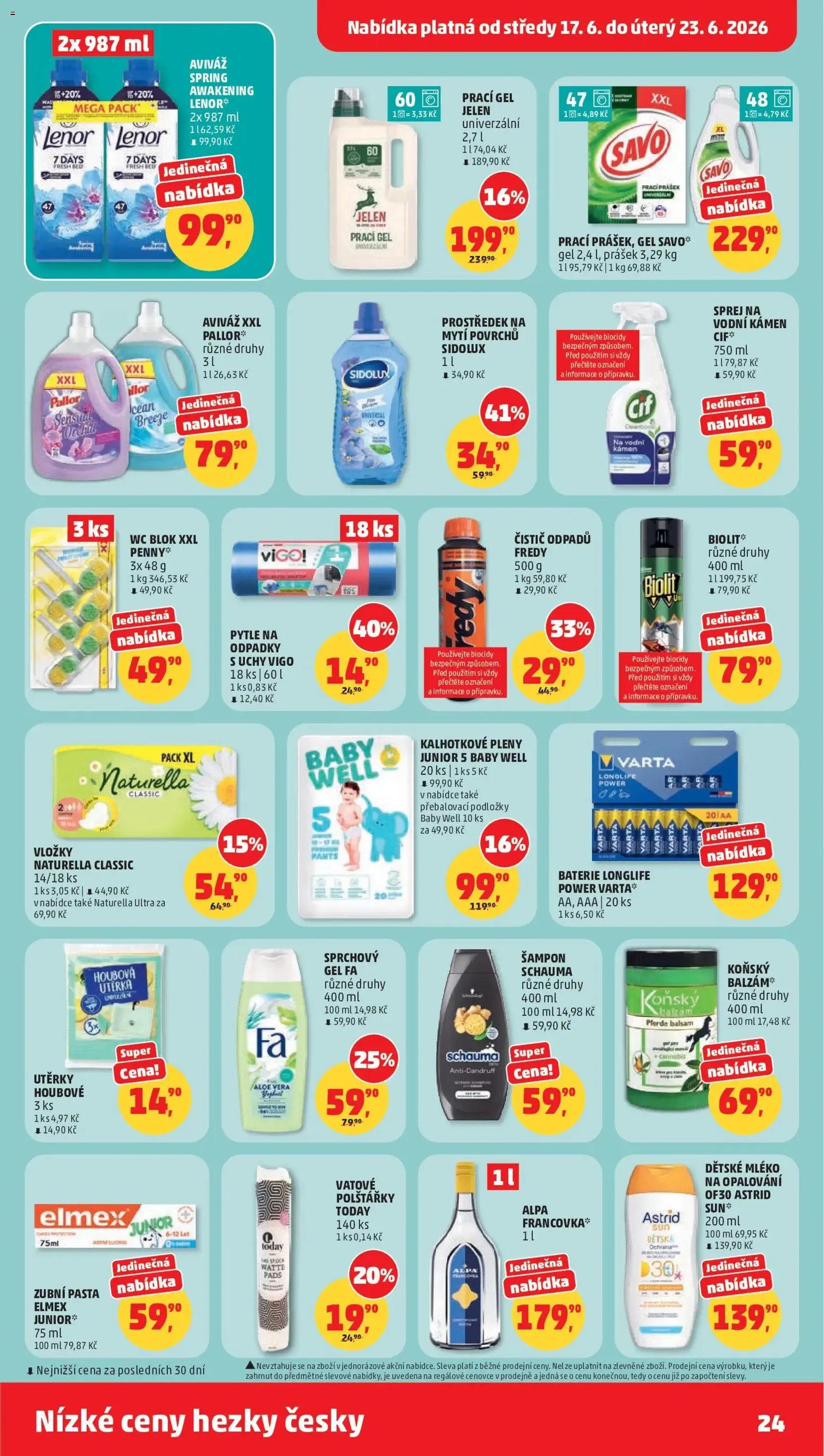 Penny Market leták - platný leták od 17.06.2026 strana 24 z 35
