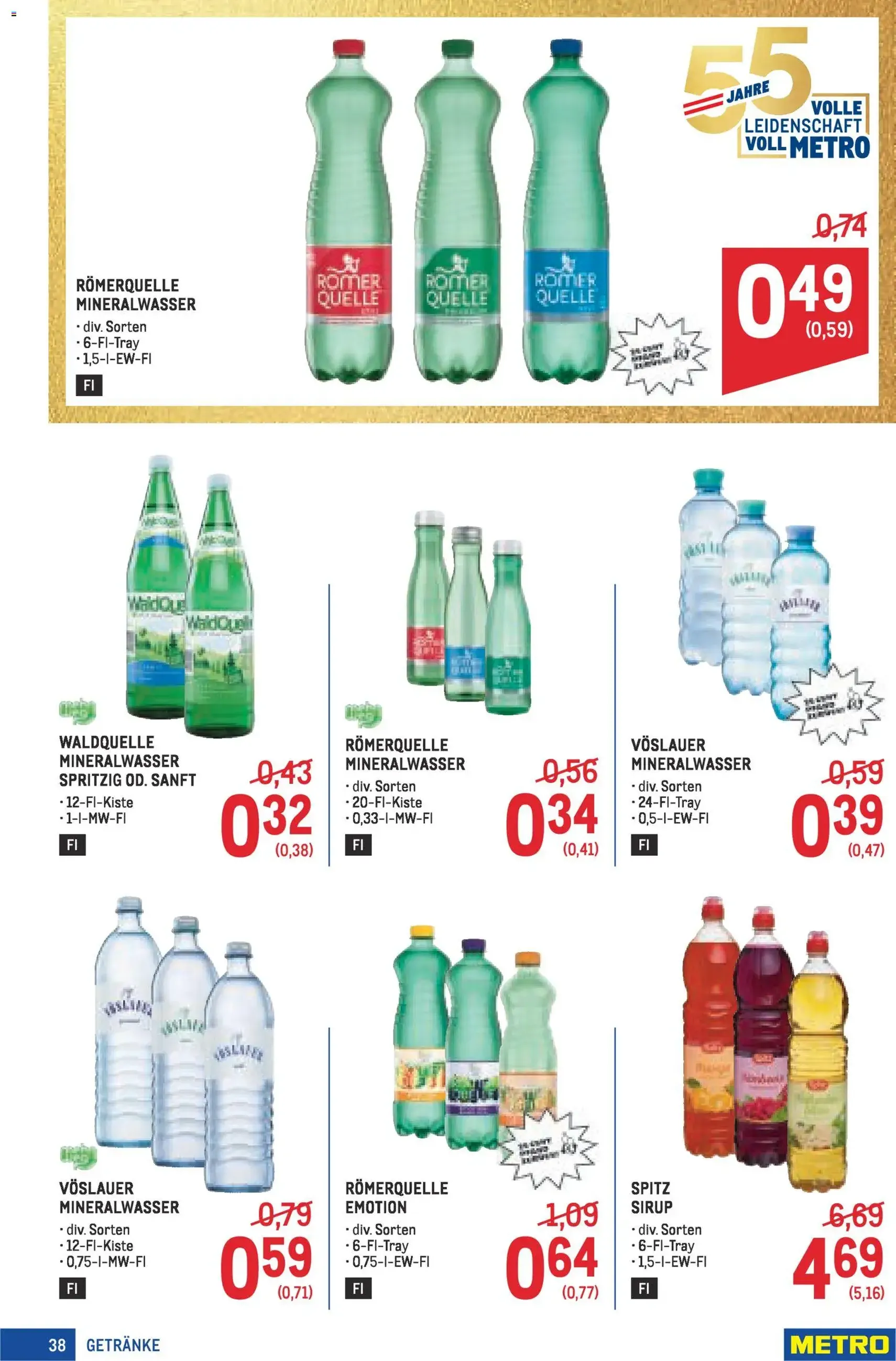 Metro Profi - Gültiger Prospekt ab 19.03.2026, Seite 38 von insgesamt 64