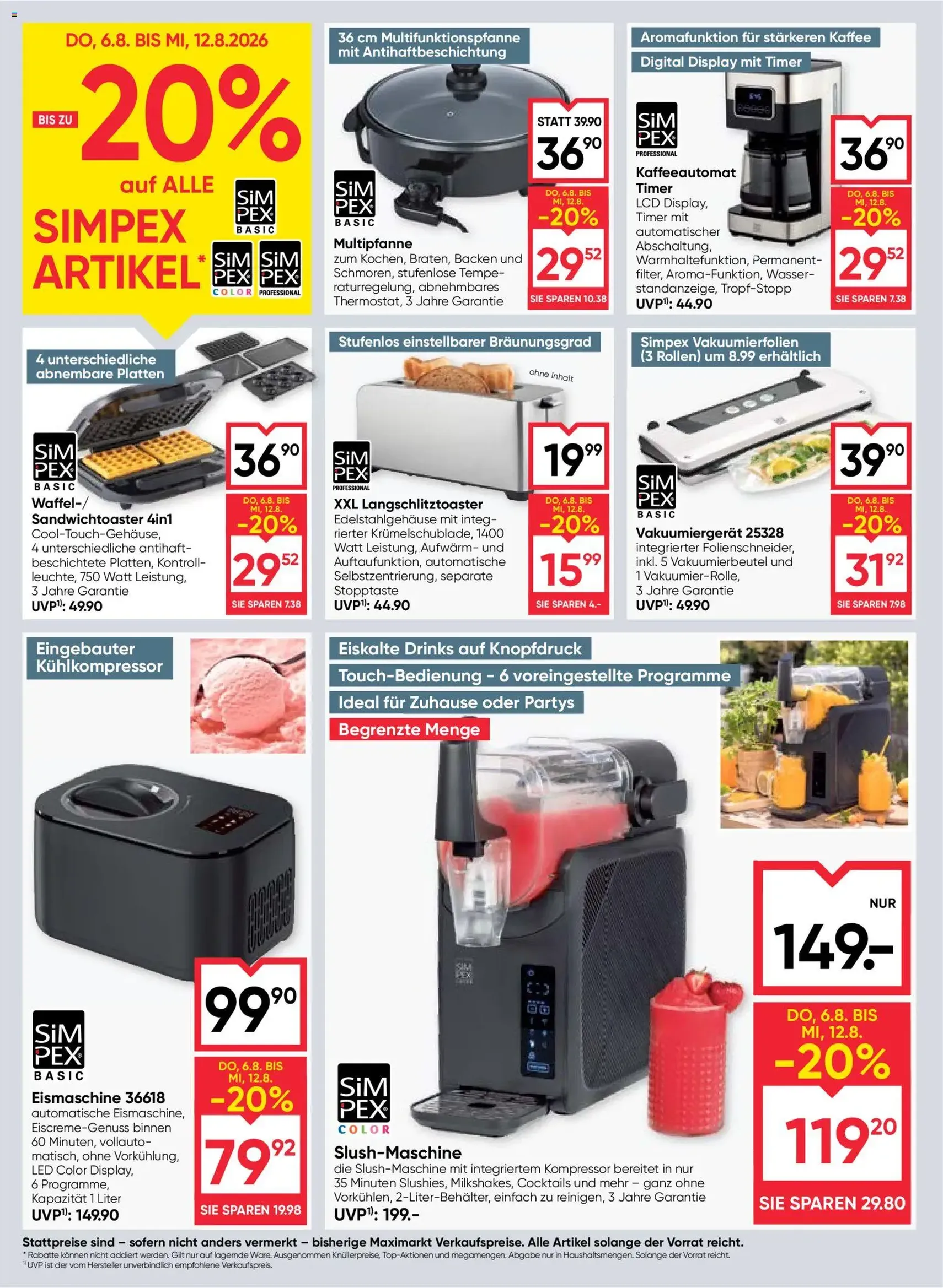 Maximarkt Flugblatt - Gültiger Prospekt ab 06.08.2026, Seite 16 von insgesamt 24